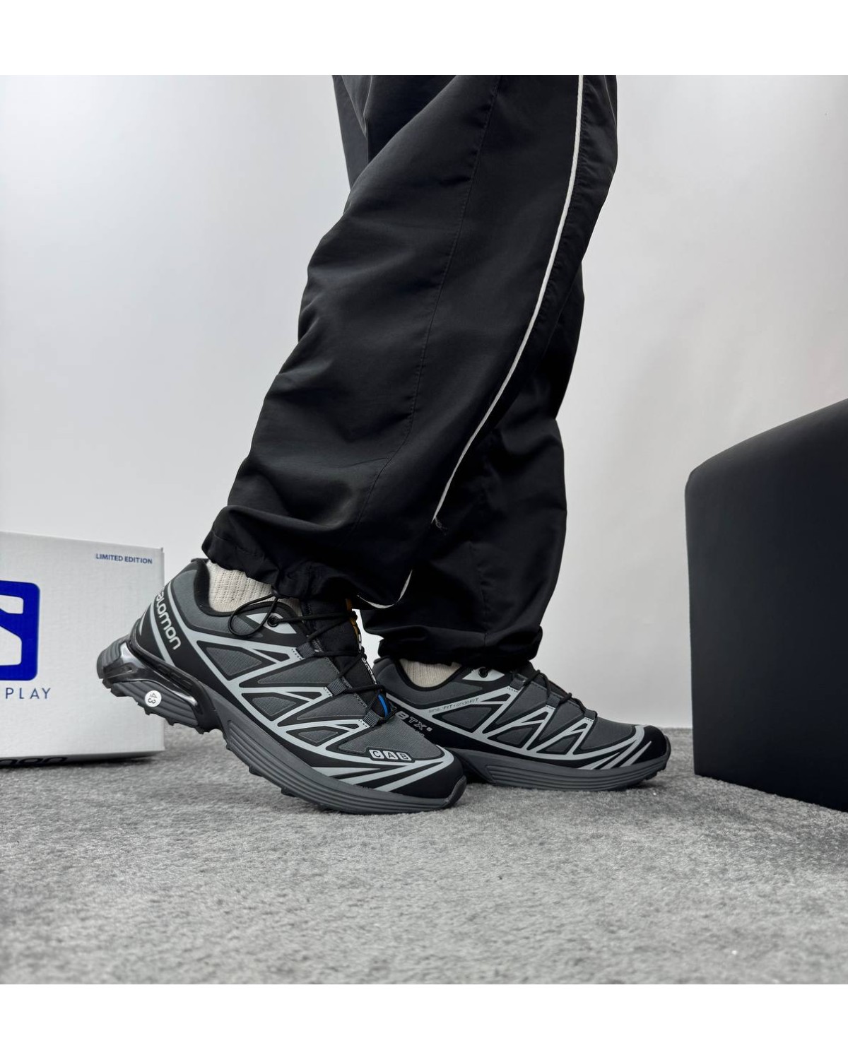 Salomon 8-CAB TX6 Gore-tex Grey White