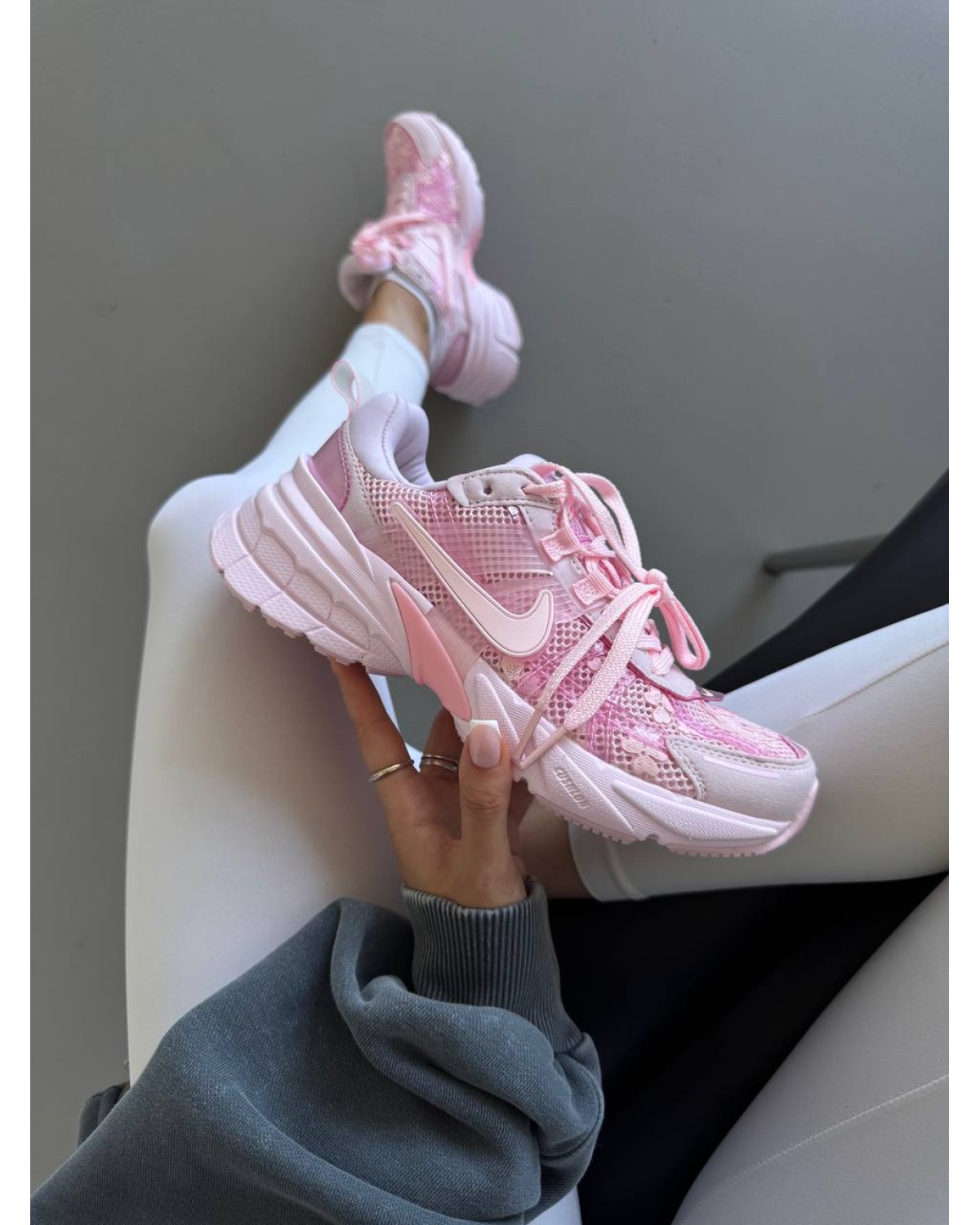 Nike Runtekk V2K Pink Flowers