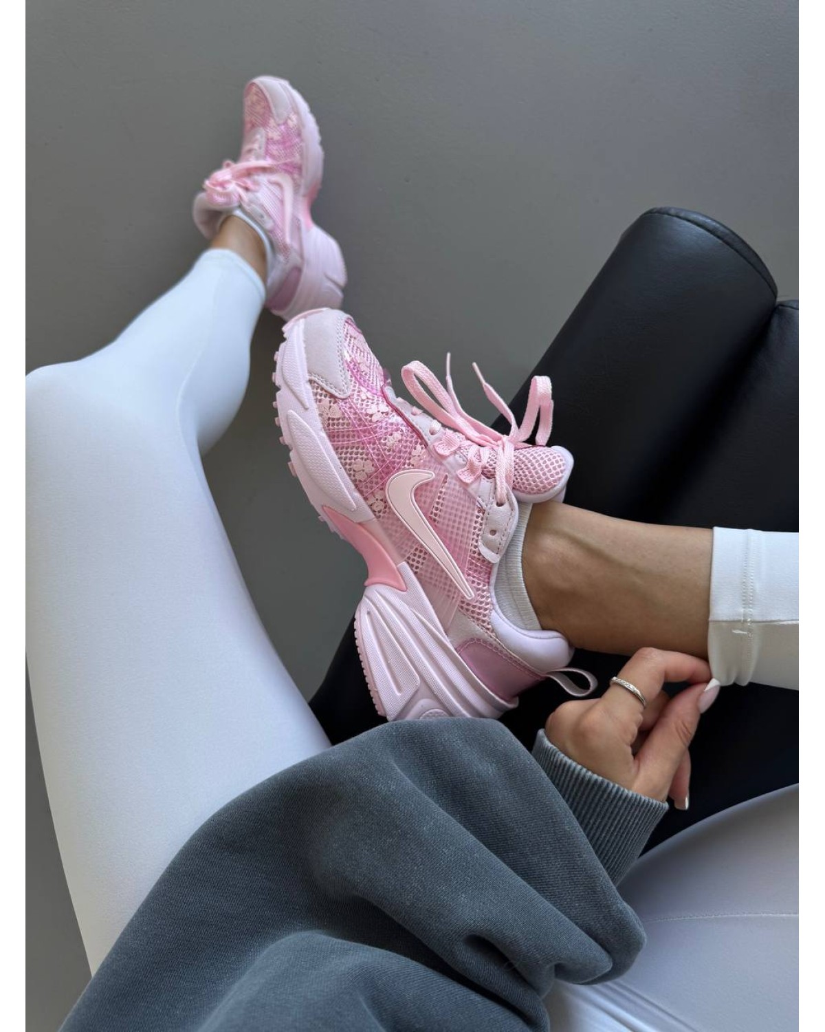 Nike Runtekk V2K Pink Flowers