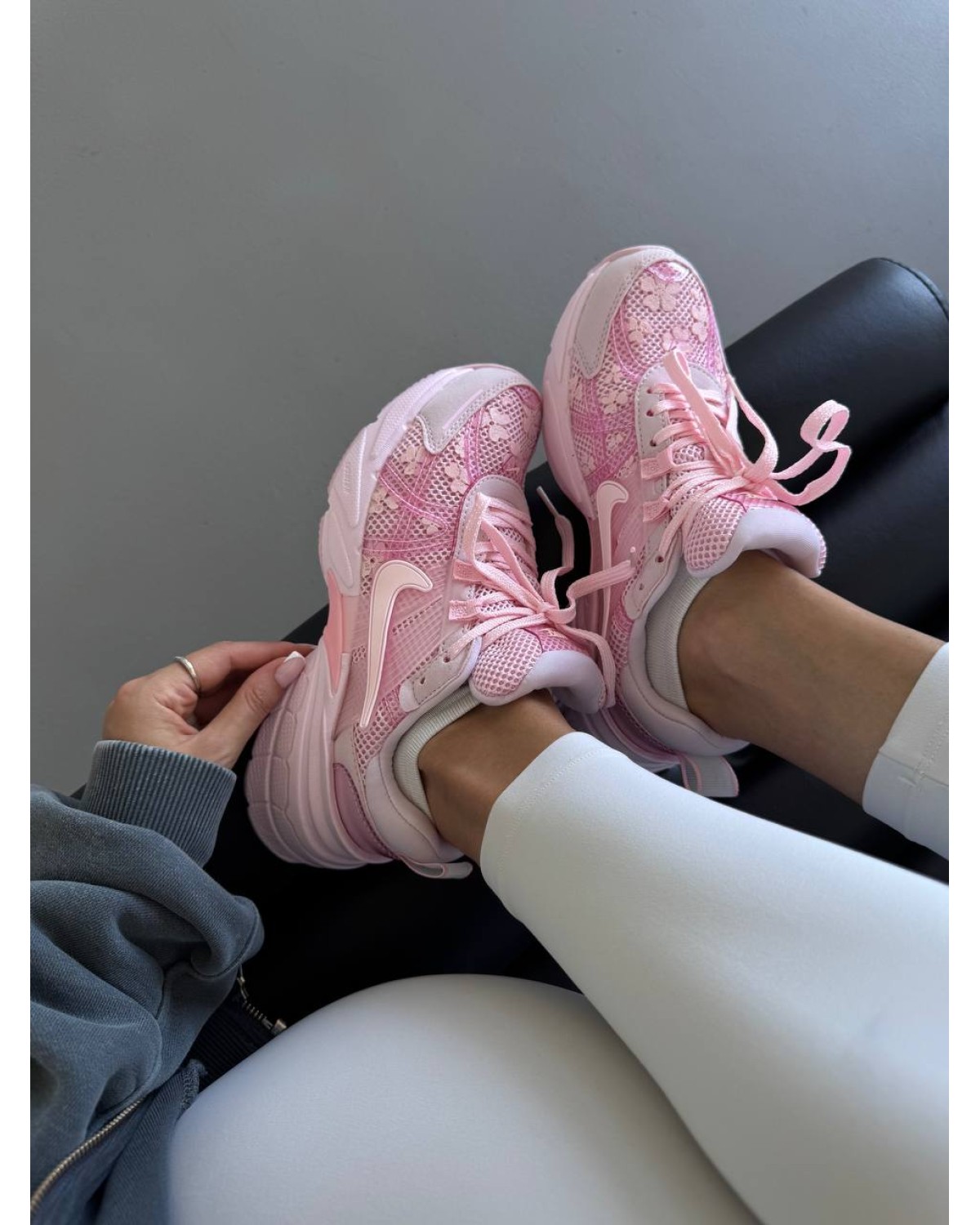 Nike Runtekk V2K Pink Flowers