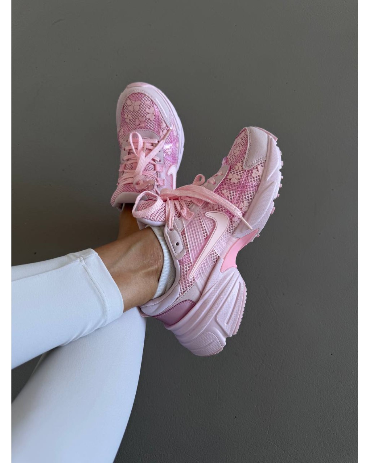 Nike Runtekk V2K Pink Flowers