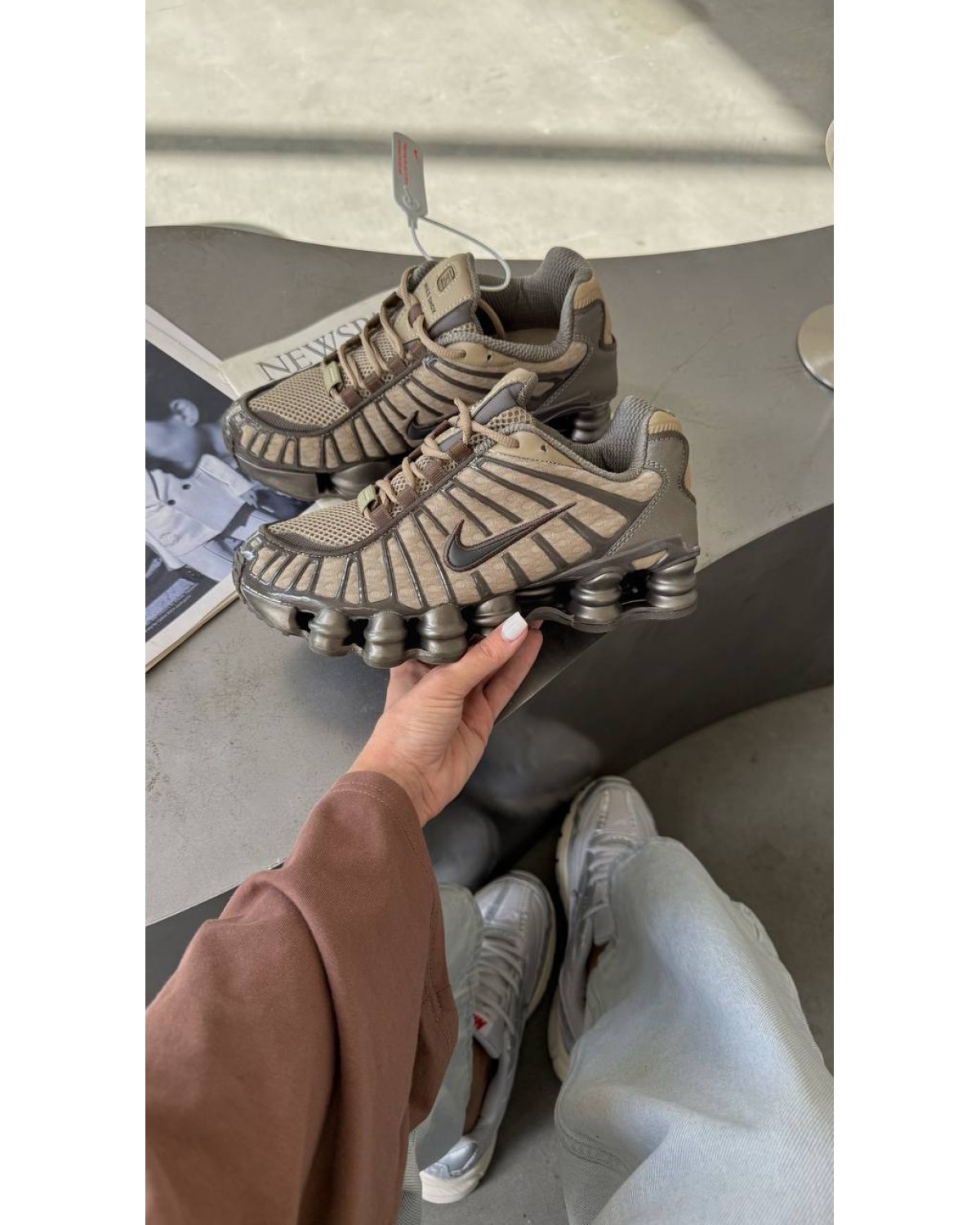 Nike Shox TL Khaki