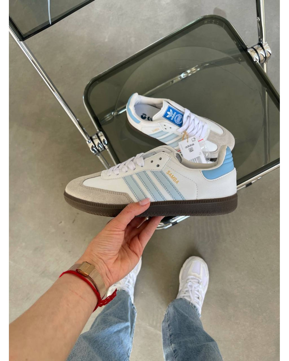 Adidas Samba Halo Blue