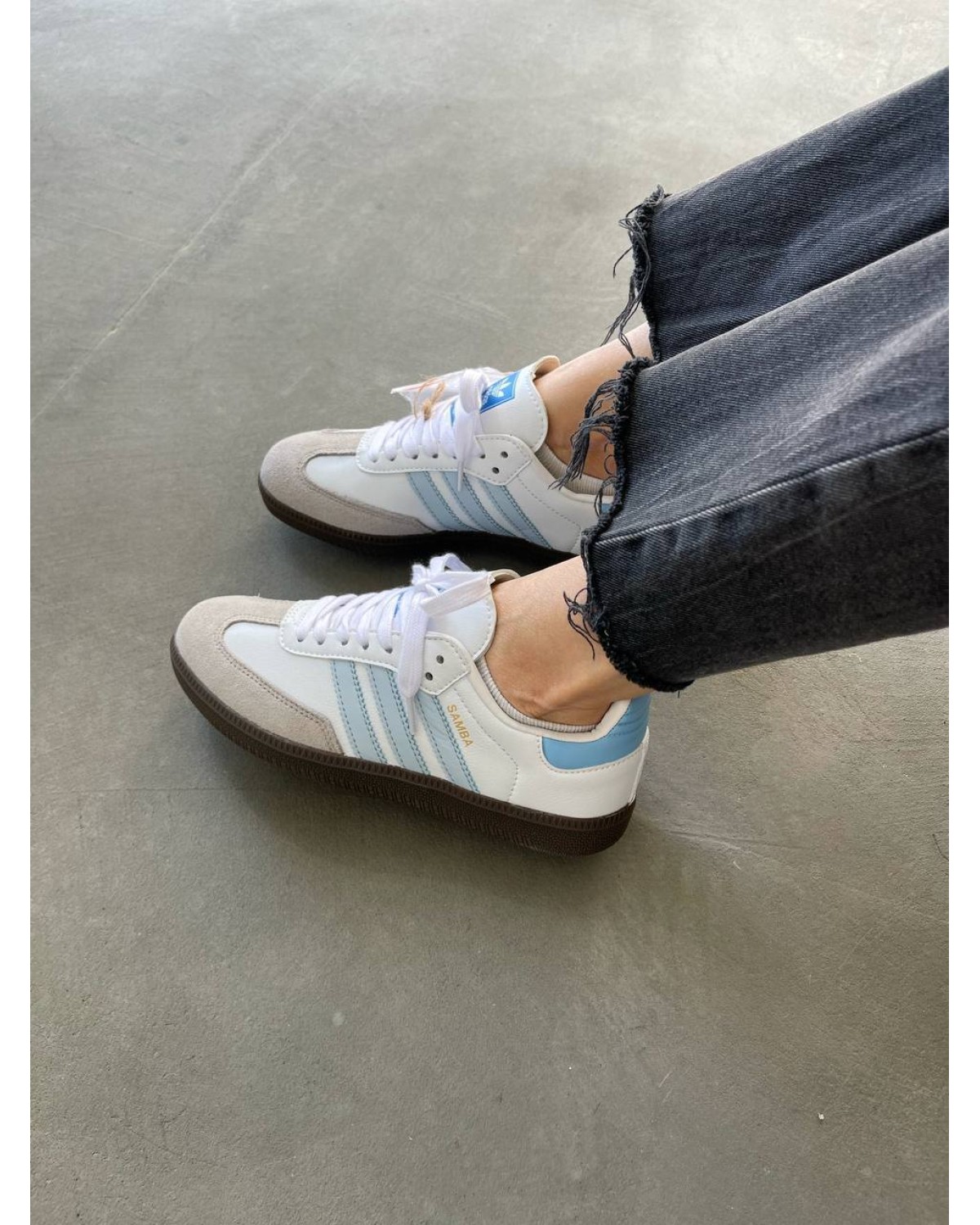 Adidas Samba Halo Blue