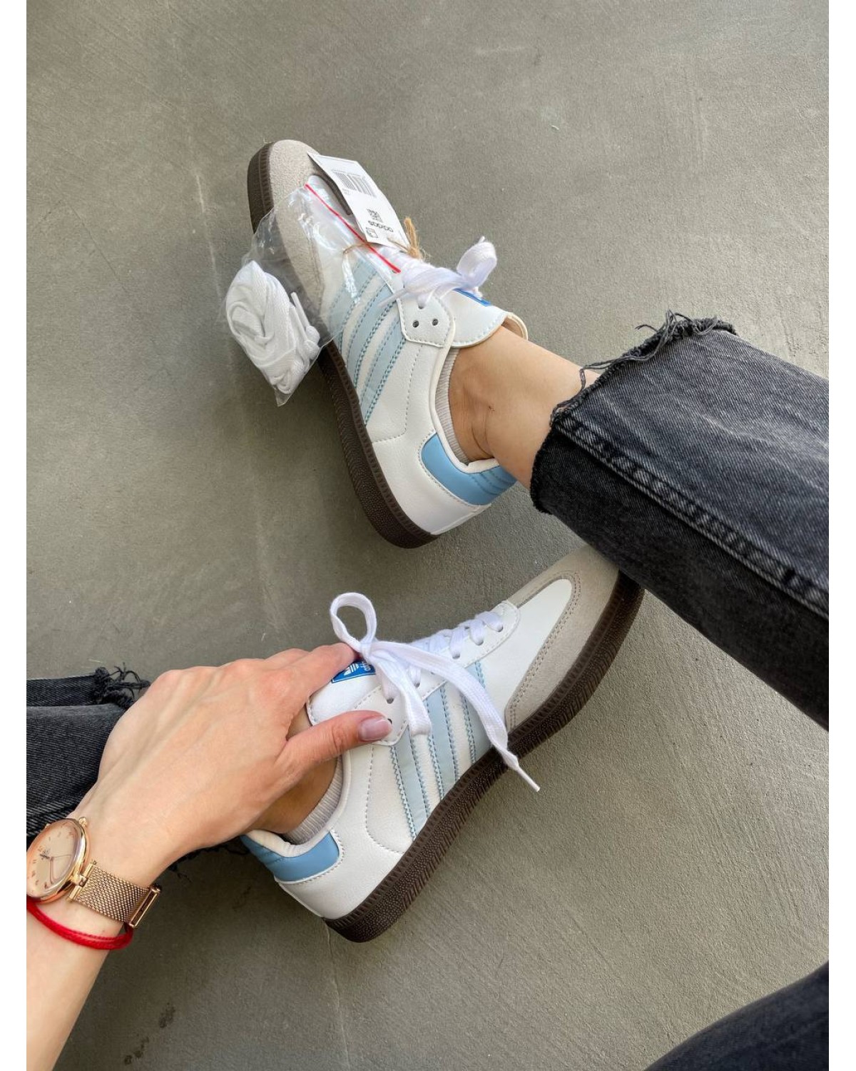 Adidas Samba Halo Blue