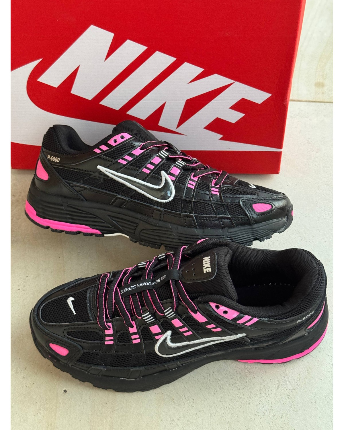 Nike P-6000 Black Pink