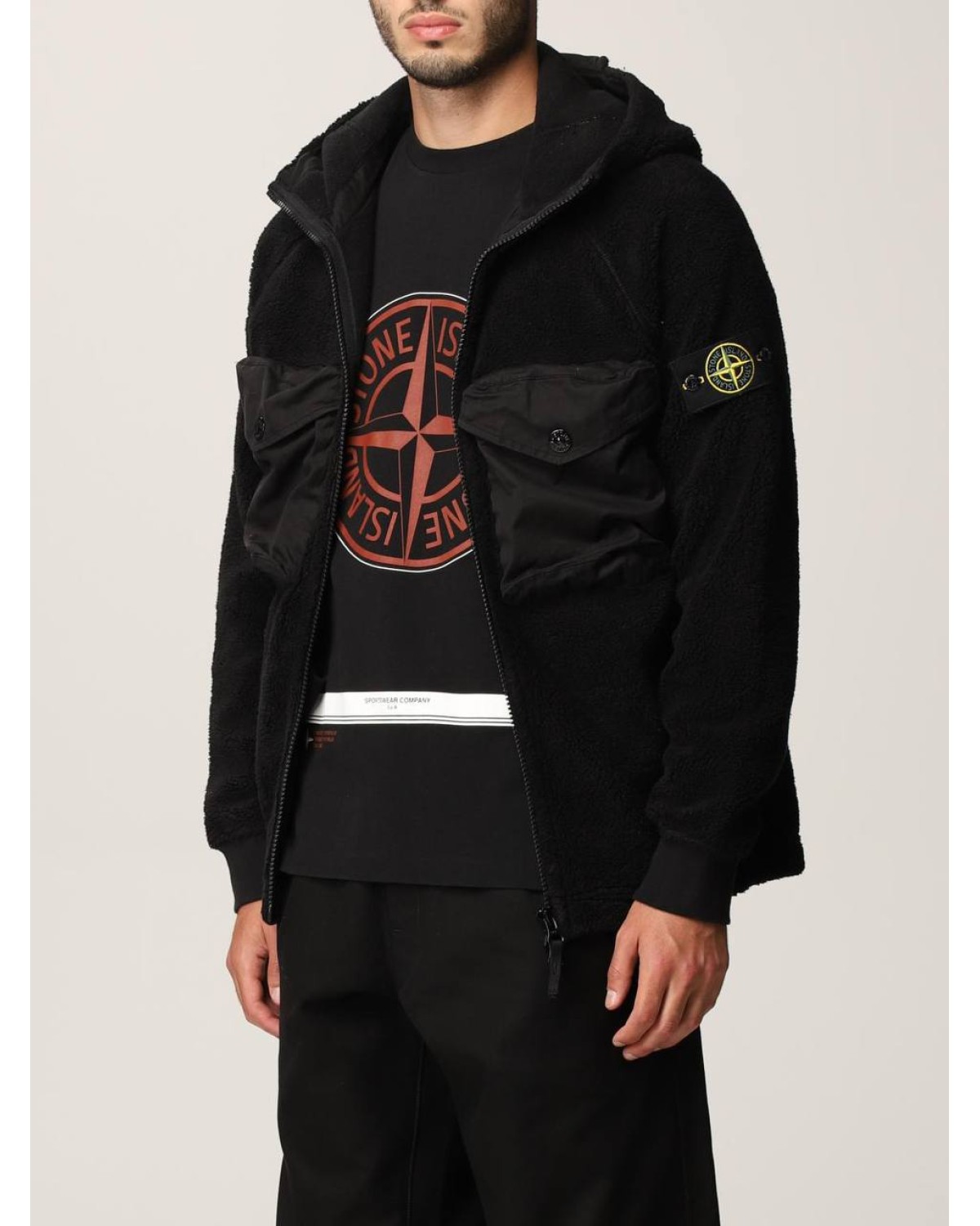 Шерпа Stone Island Cotton