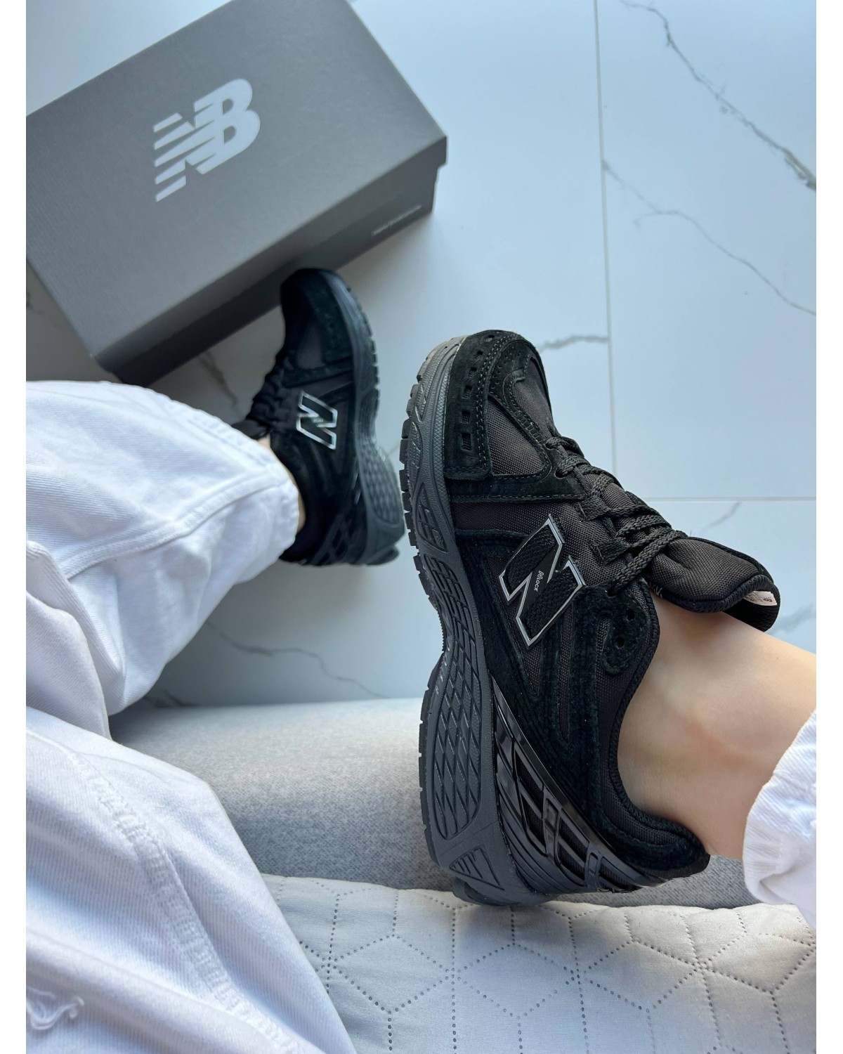 New Balance 1906R Cordura Full Black Purple