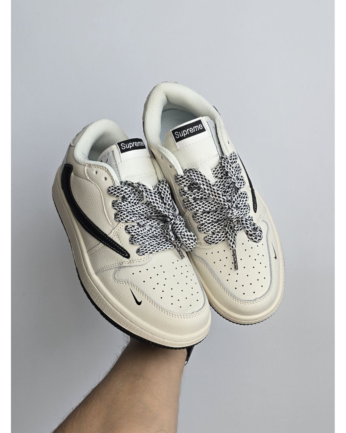 Nike Air Jordan 1 Low ×  Travis Scott Milk Black