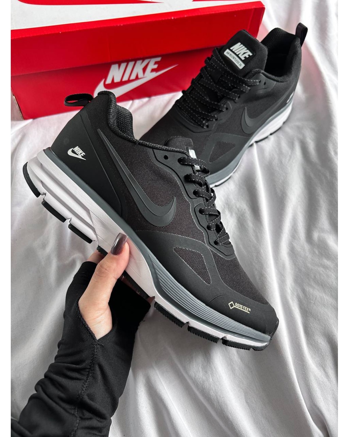 Nike Pegasus 26X Gore-Tex Black White