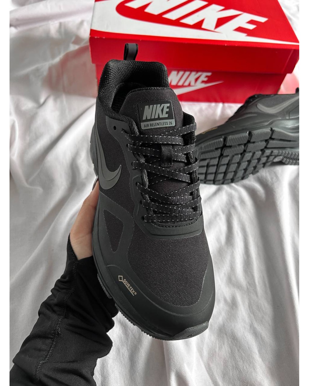 Nike Structure 26 'Black Anthracite' gore-tex