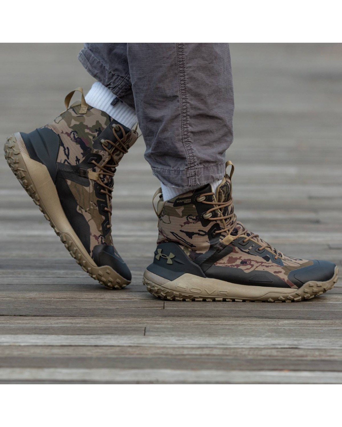 Under Armour Hovr Dawn WP Boots Black