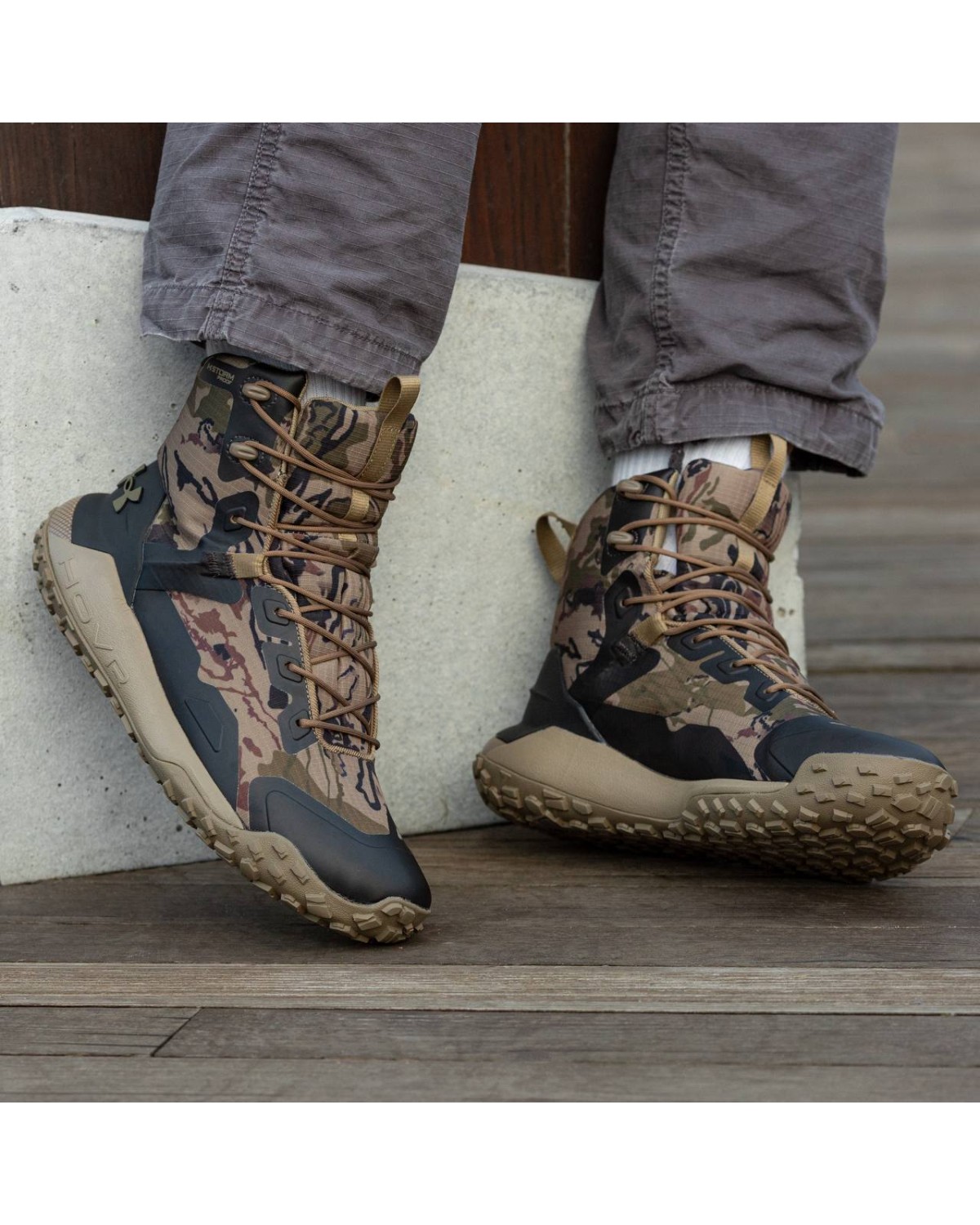 Under Armour Hovr Dawn WP Boots Black