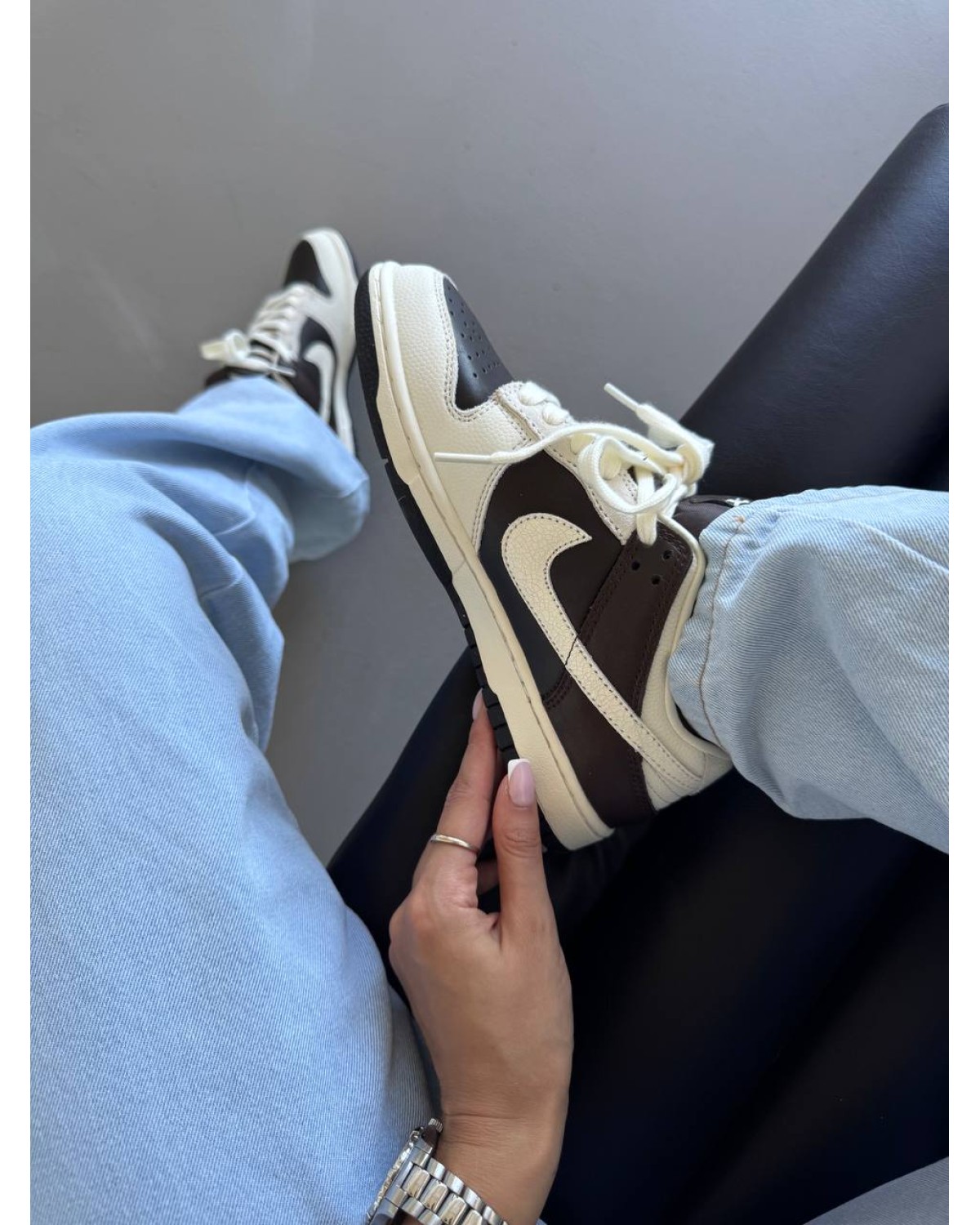 Nike SB Dunk “Dark Brown / Cracked Skin”
