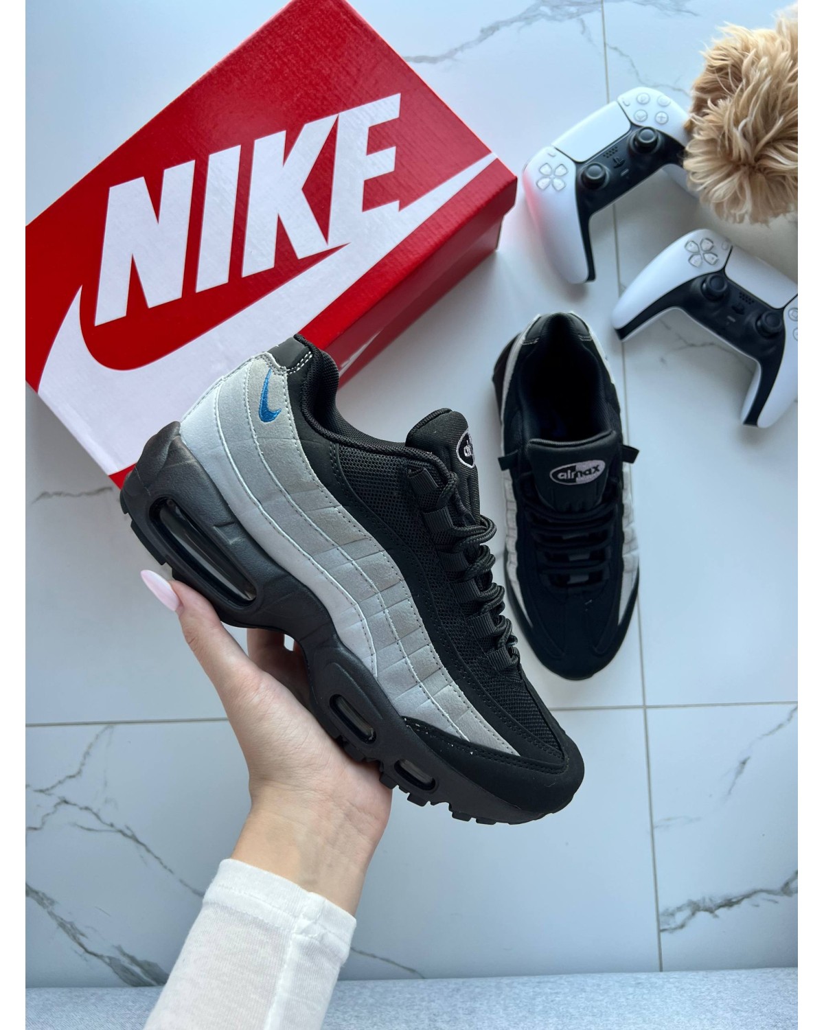 Nike Air Max 95 Black Grey Blue