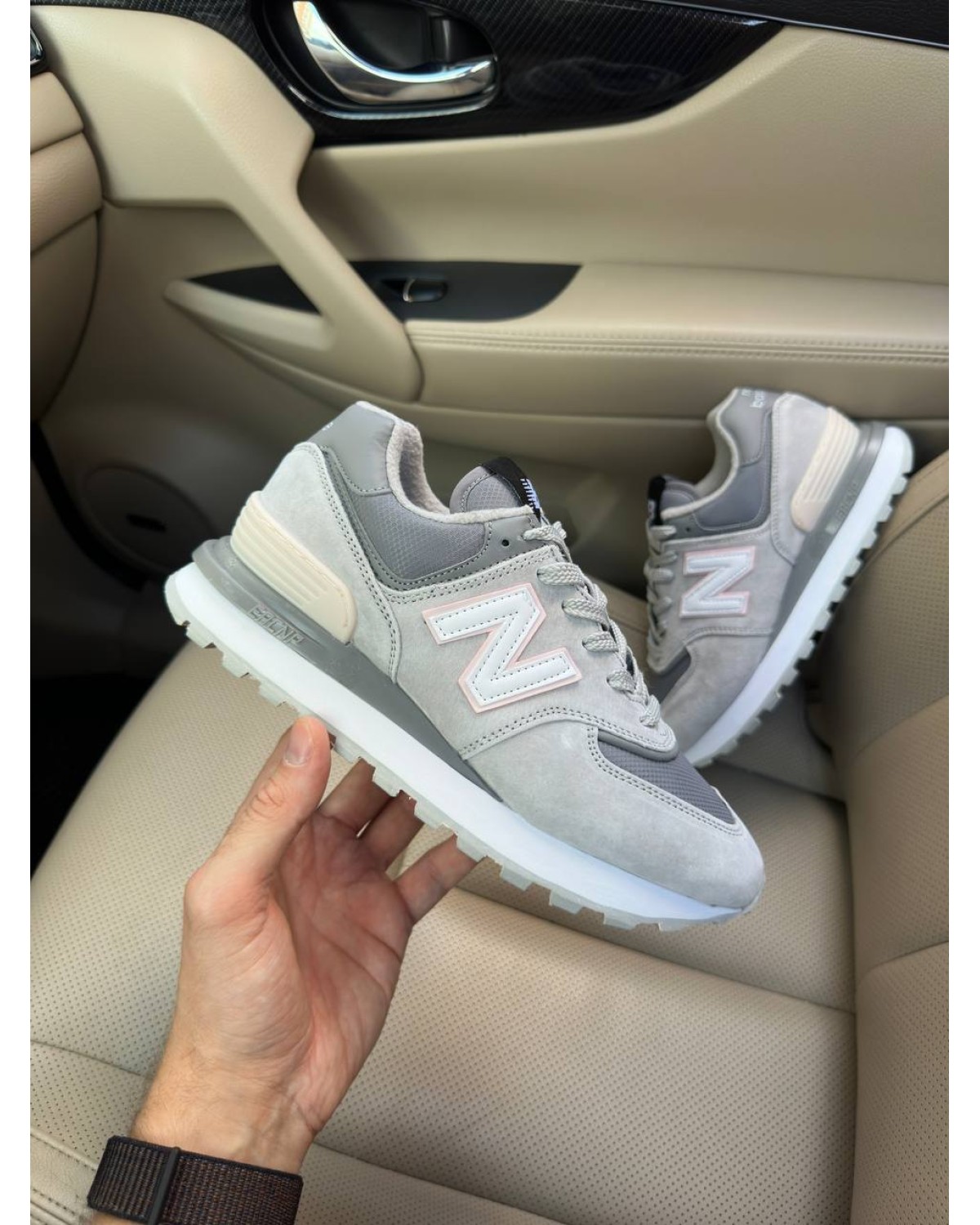 New Balance 574 Legacy Light Gray Pink