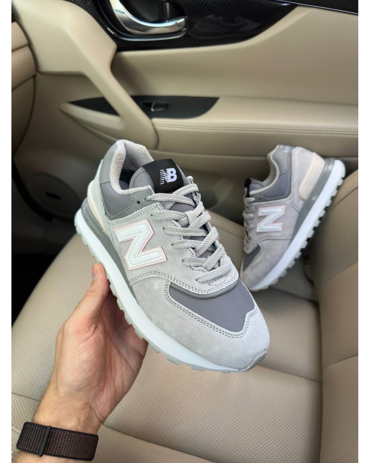 New Balance 574 Legacy Light Gray Pink