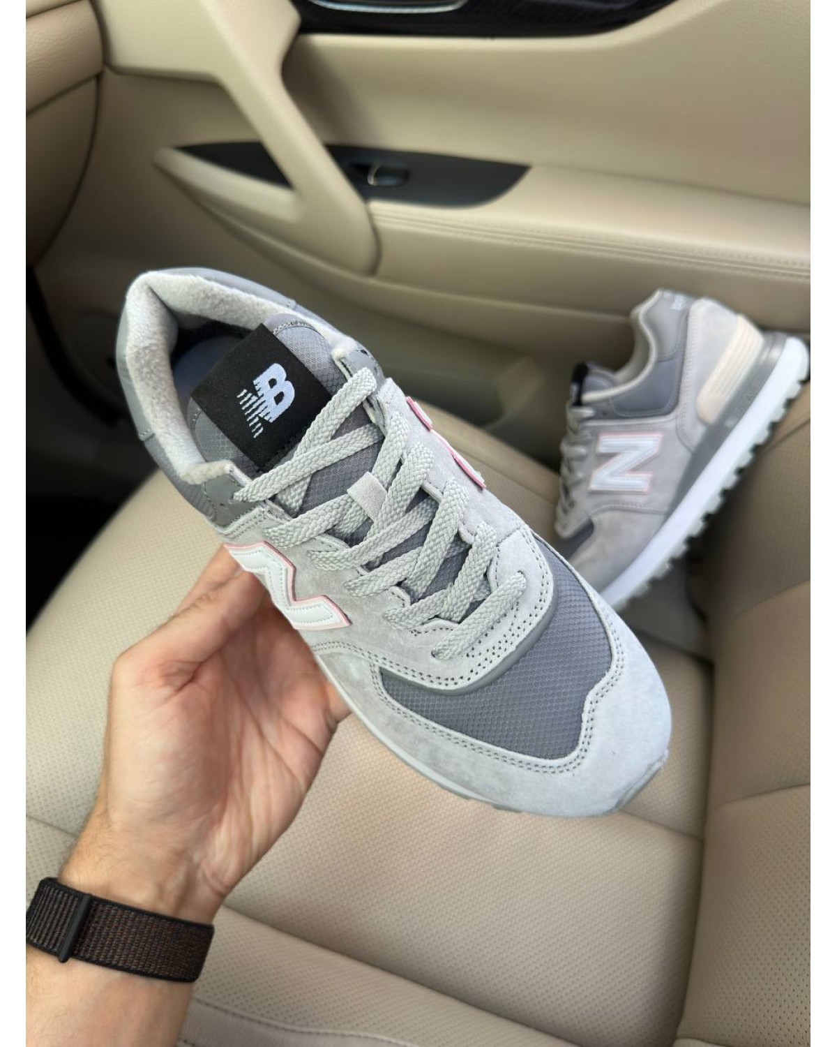 New Balance 574 Legacy Light Gray Pink