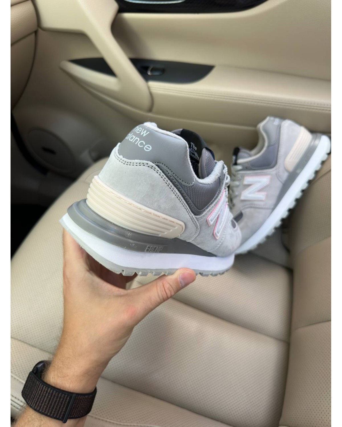 New Balance 574 Legacy Light Gray Pink
