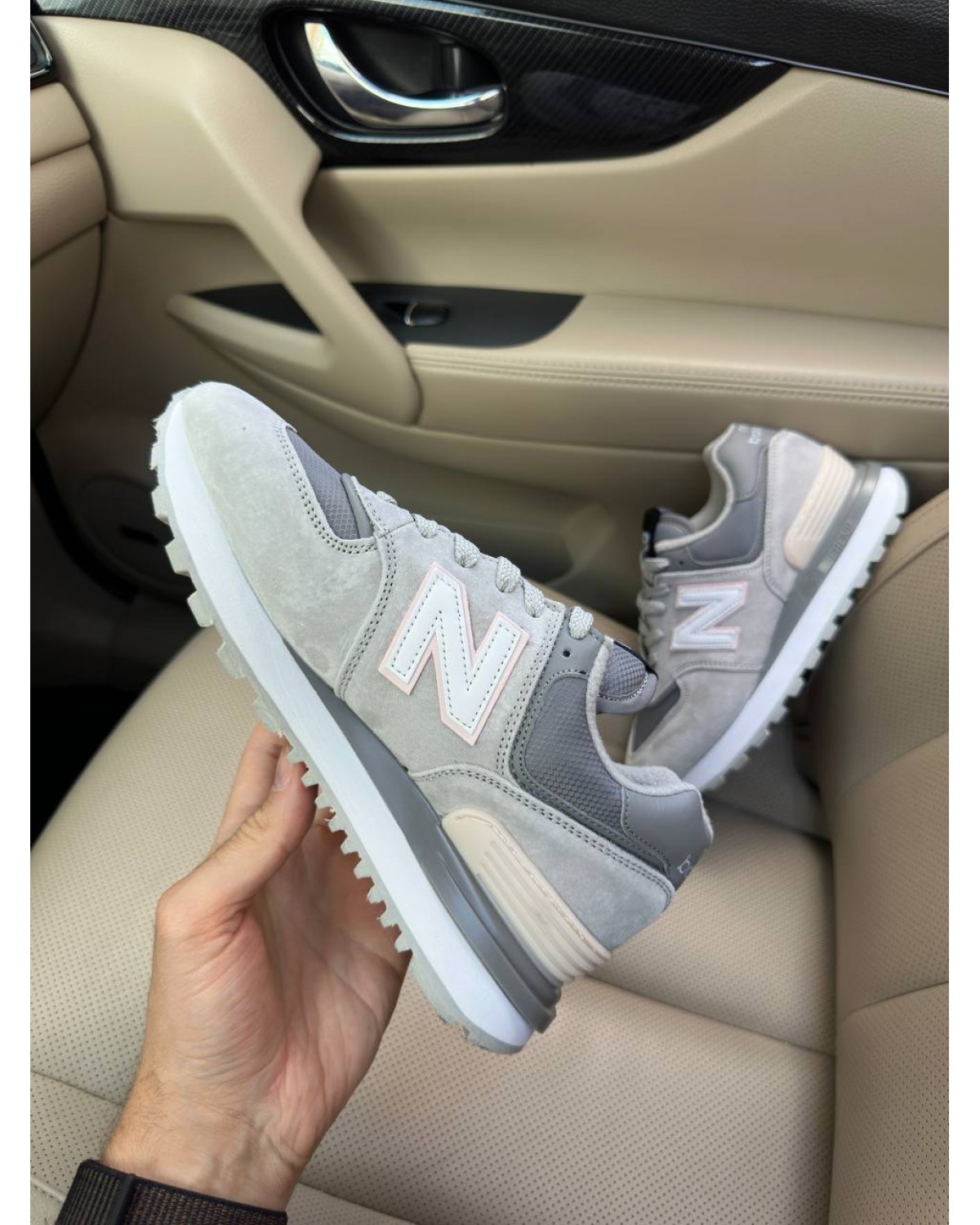 New Balance 574 Legacy Light Gray Pink