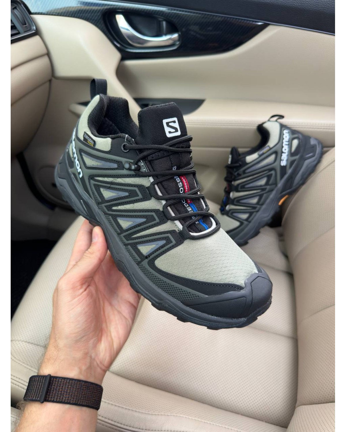 Salomon Speed Cross Pro Gore-Tex Thinsulate Grey Green