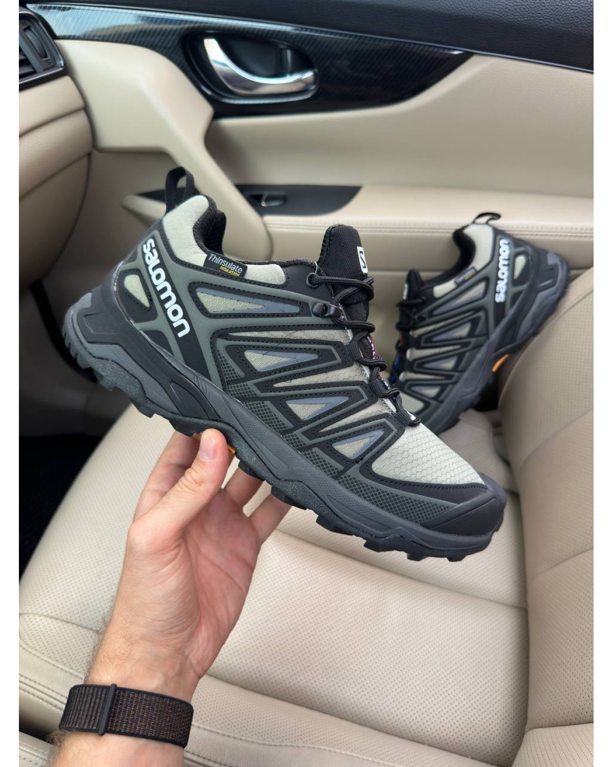 Salomon Speed Cross Pro Gore-Tex Thinsulate Grey Green