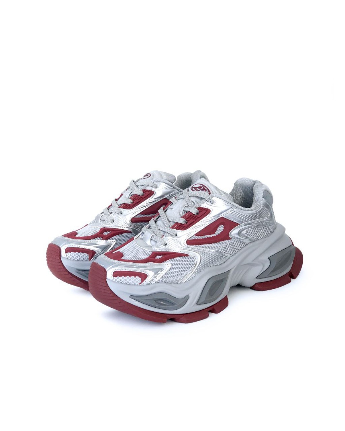 Balenciaga Silver/Red
