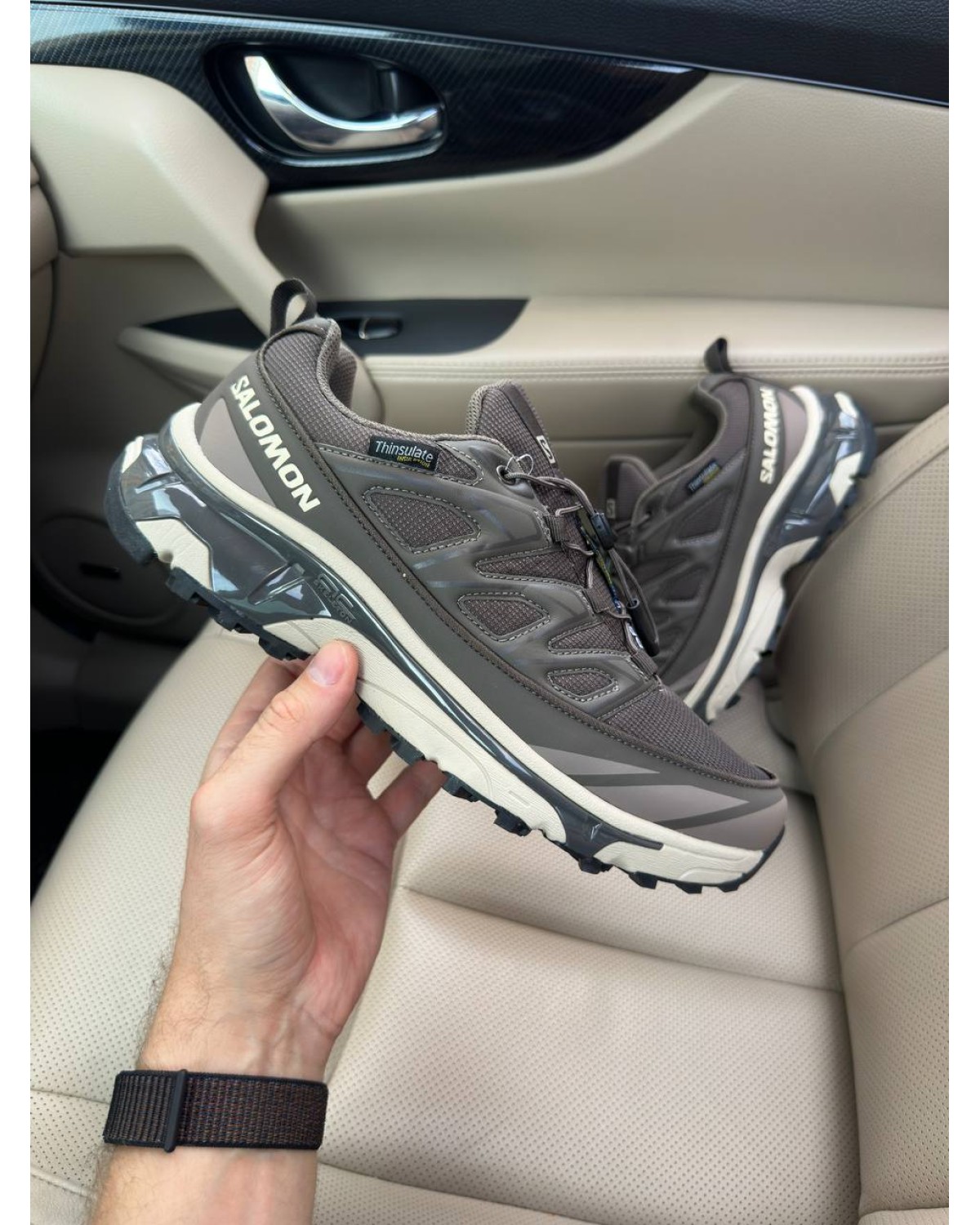 Salomon Xt-6 Brown Thermo Gore-tex