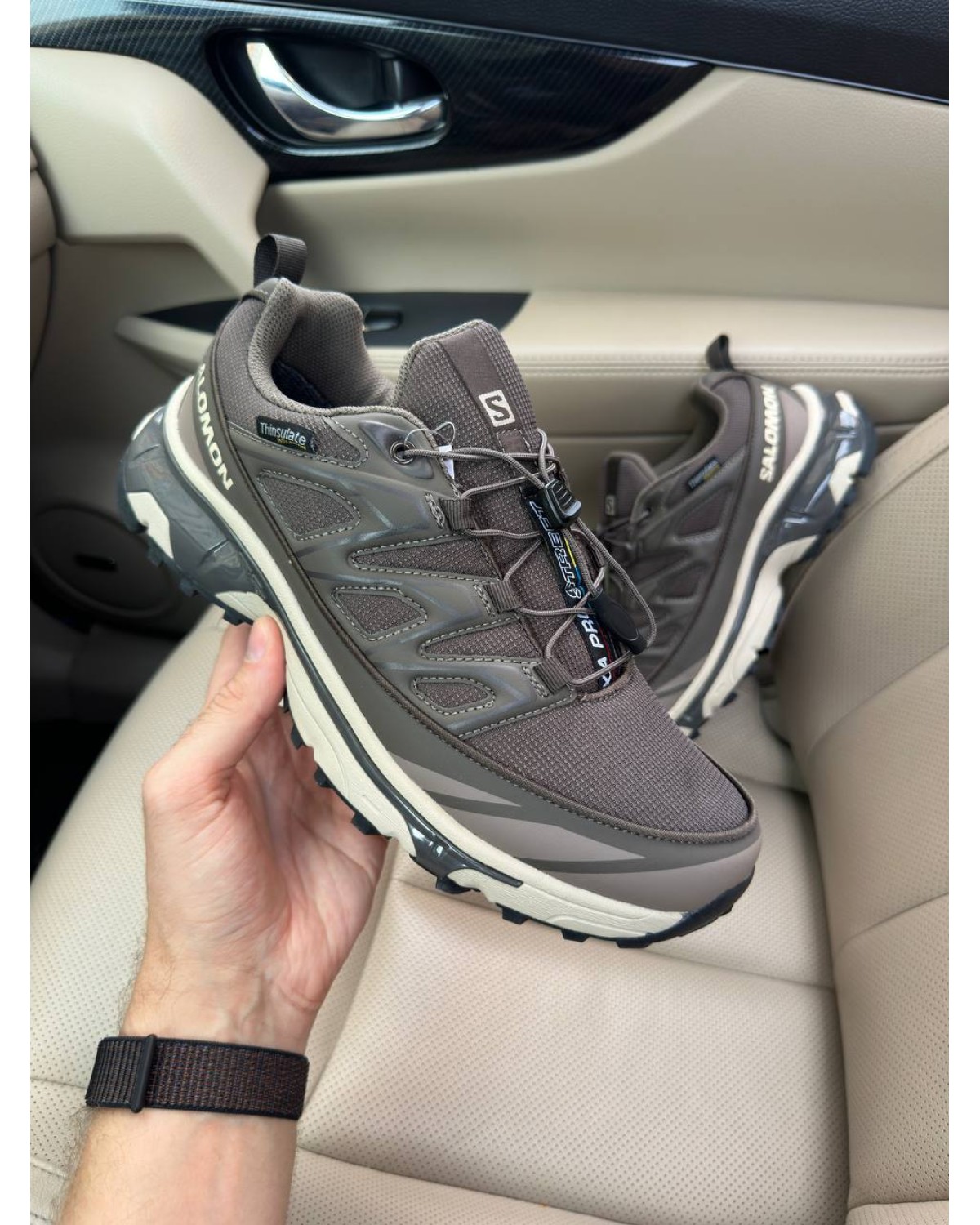 Salomon Xt-6 Brown Thermo Gore-tex