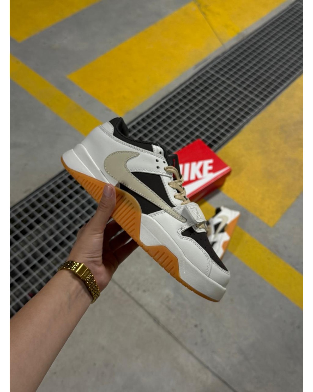 Travis Scott X Nike Jordan Cut The Check Reverse Mocha