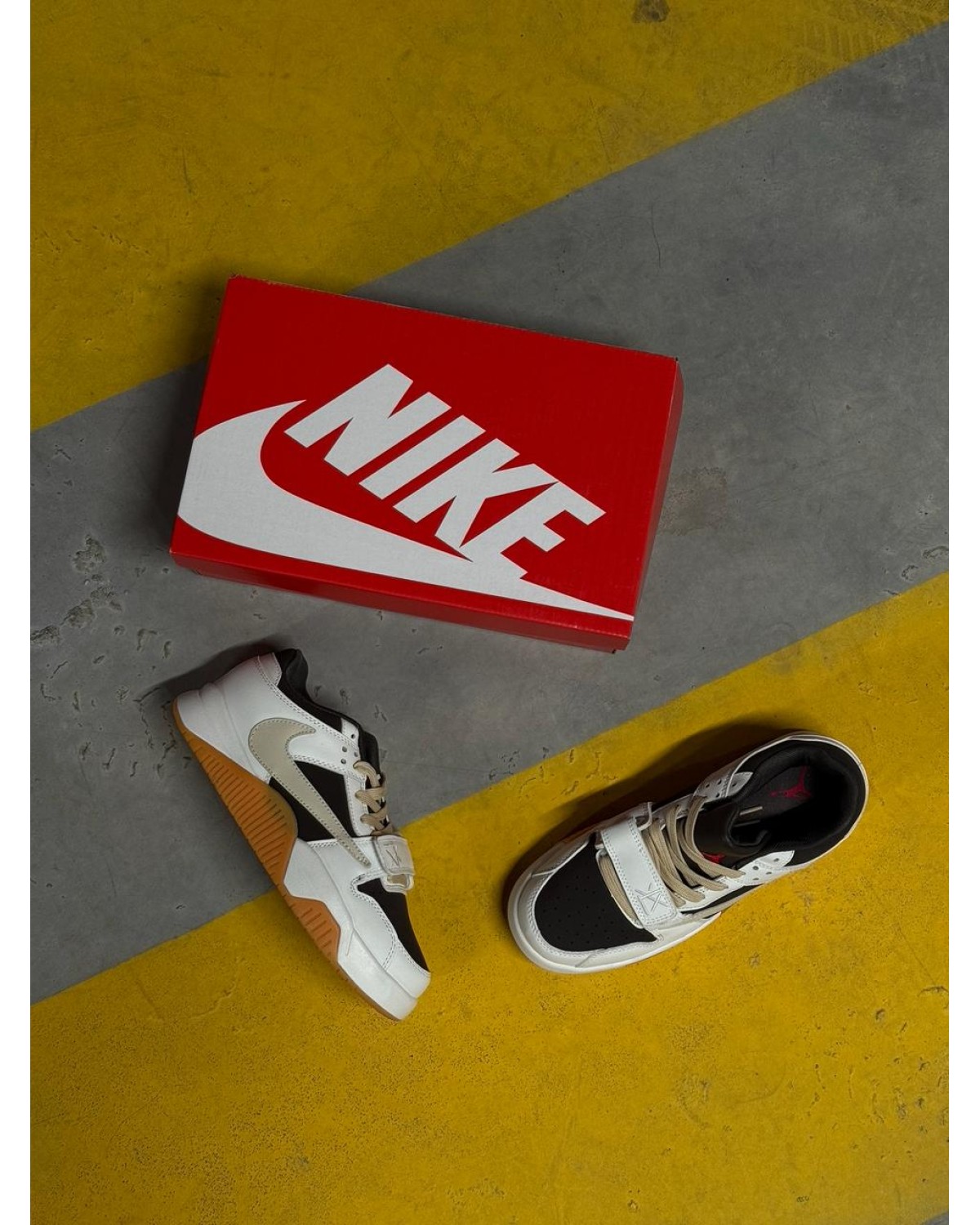 Travis Scott X Nike Jordan Cut The Check Reverse Mocha