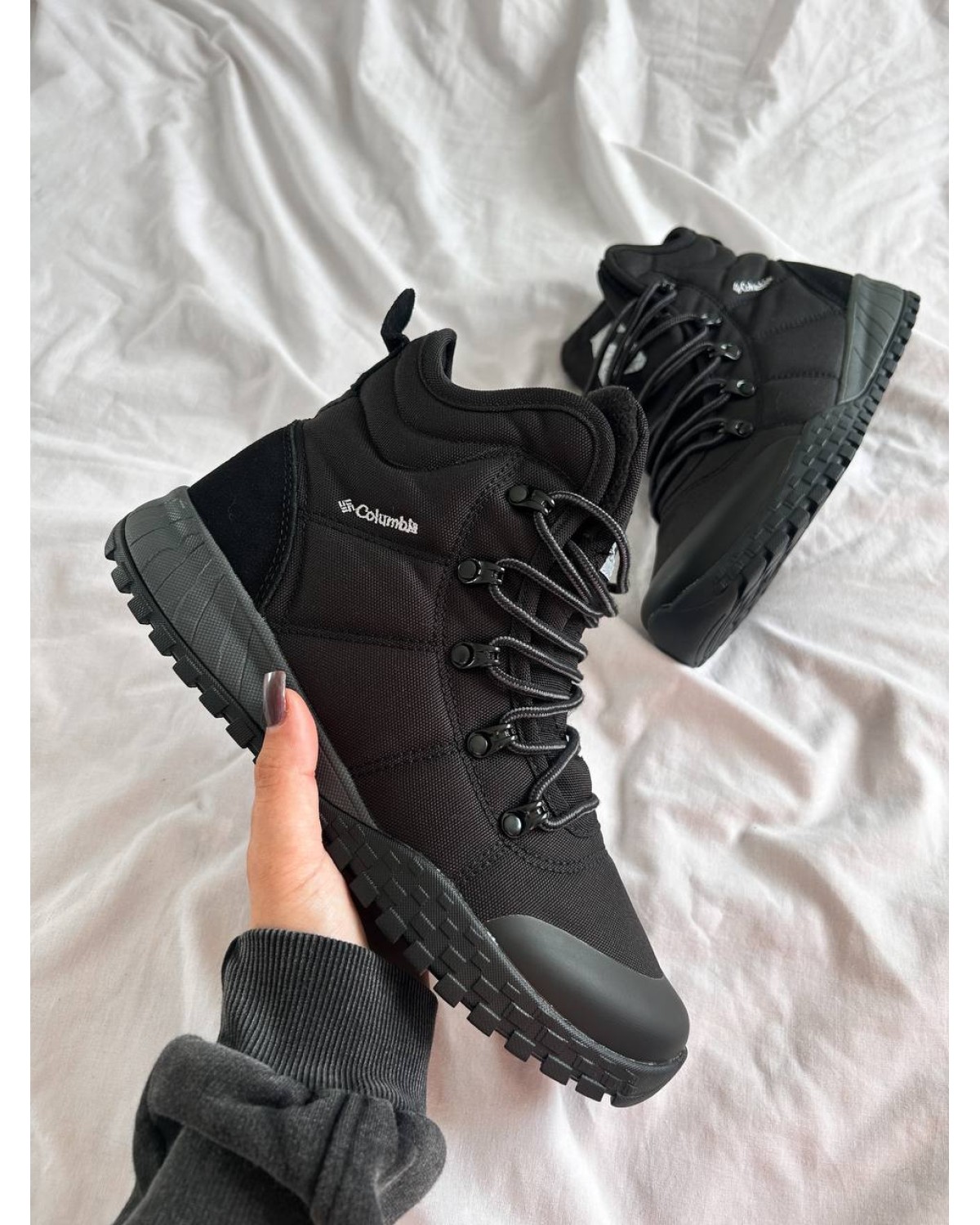 Columbia Fairbanks Omni-Heat Boots black