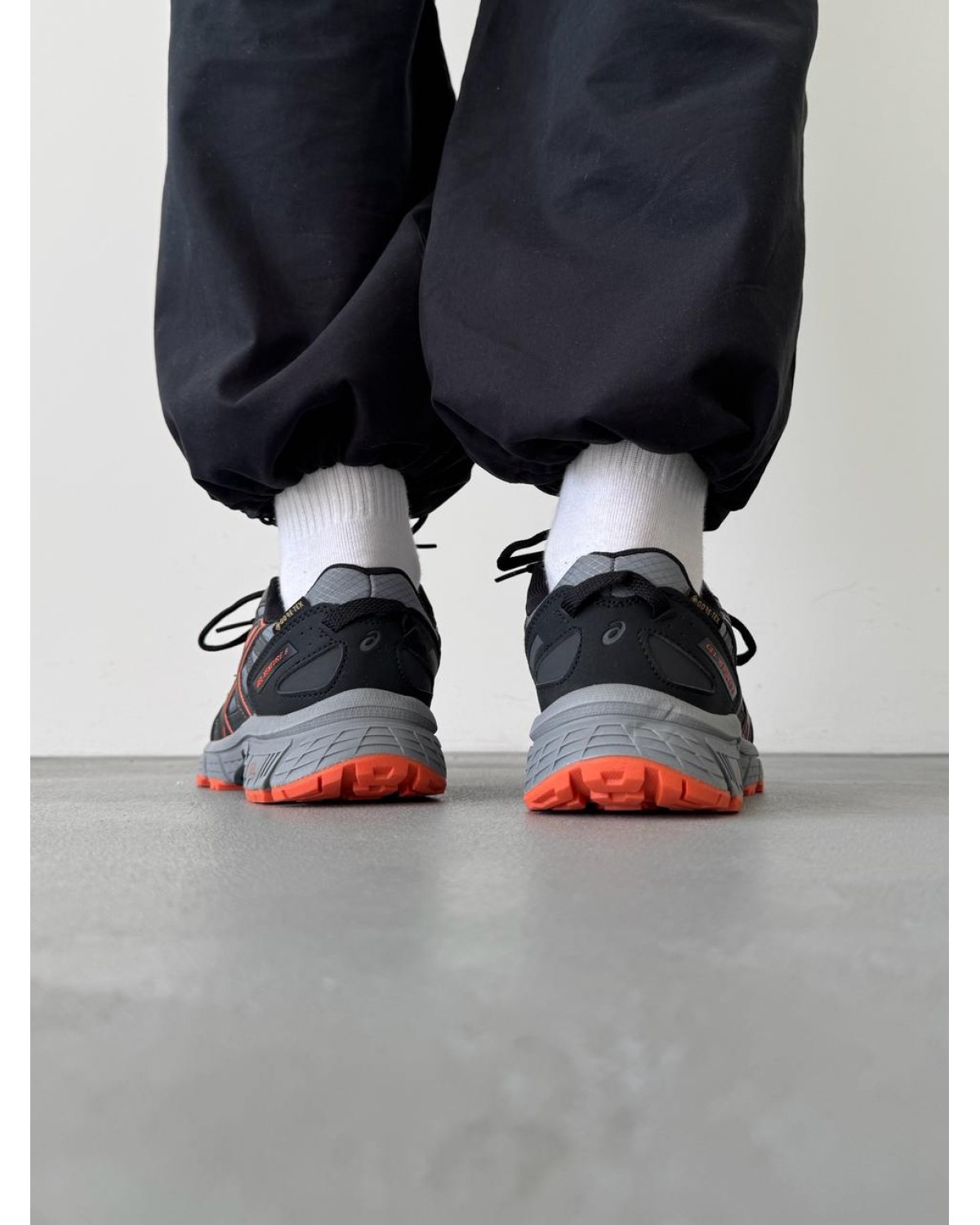 Asics Gel-Venture 6 Grey/Orange Gore-Tex