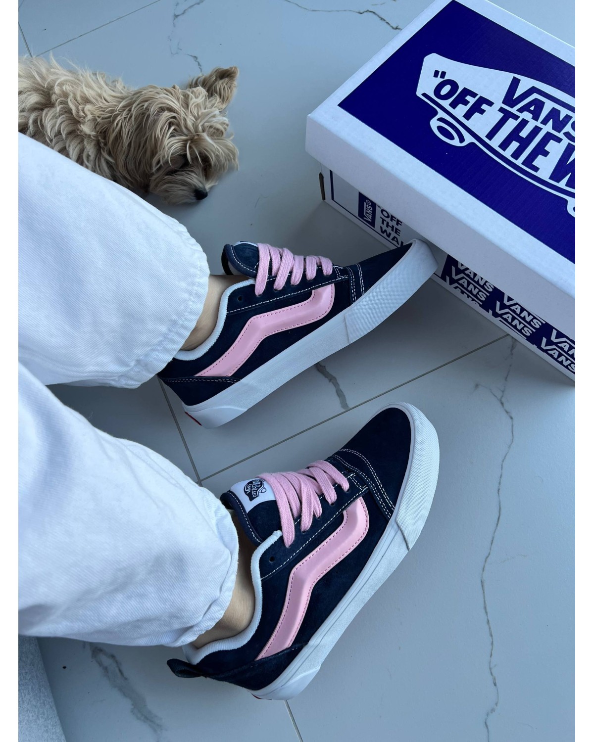 Vans KNU Skool Blue Pink