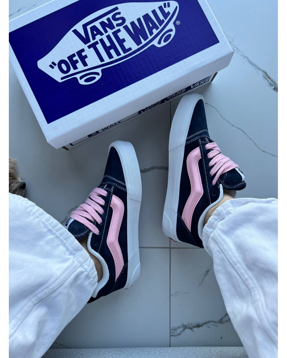 Vans KNU Skool Blue Pink