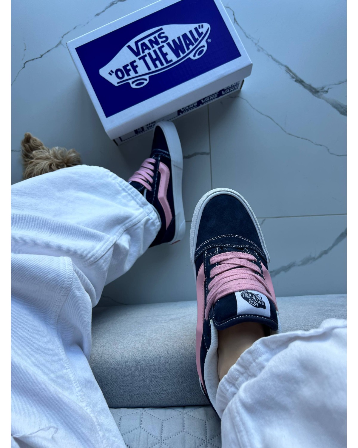 Vans KNU Skool Blue Pink