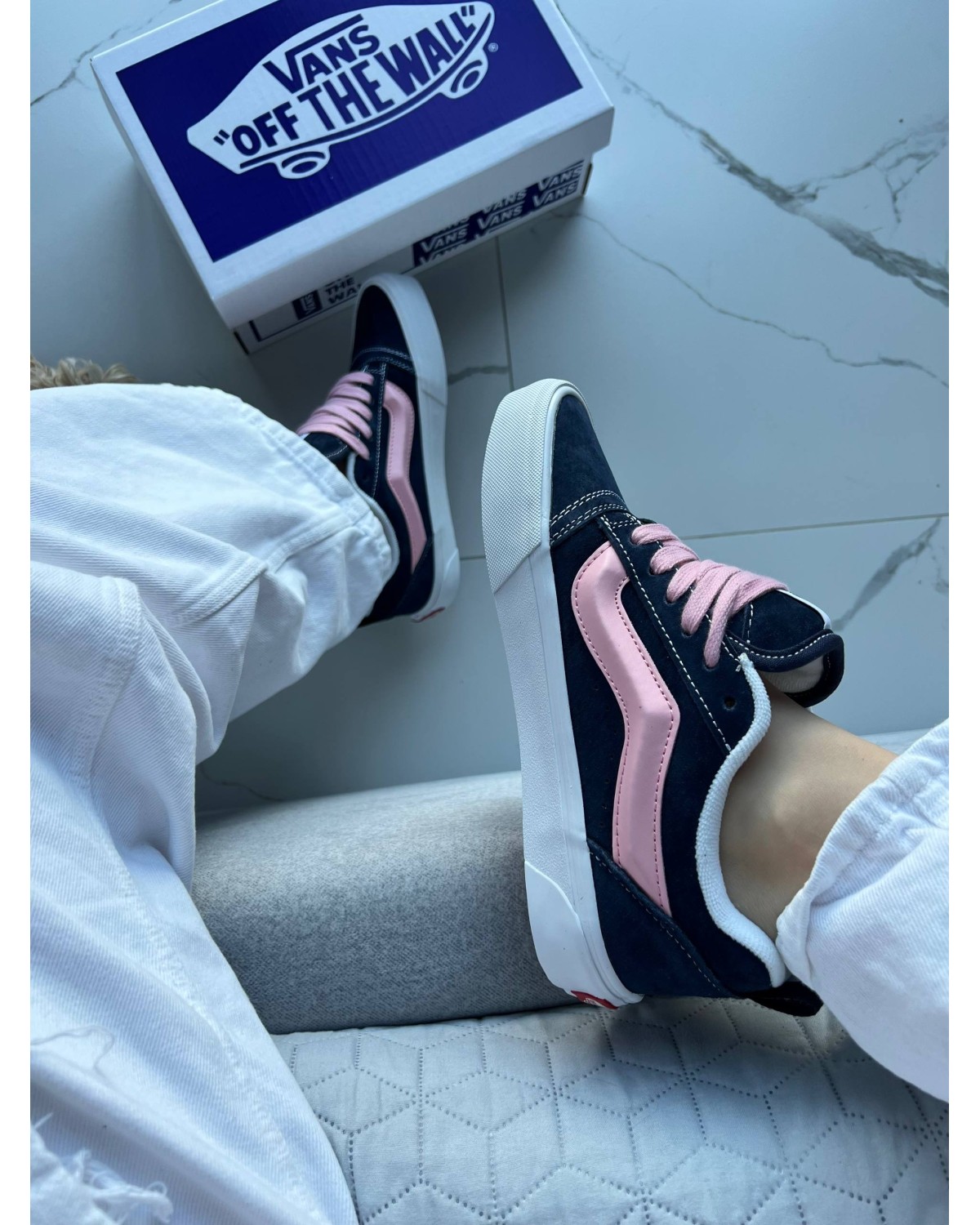 Vans KNU Skool Blue Pink