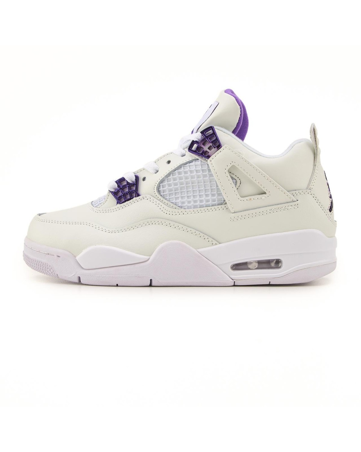 Nike Air Jordan Retro 4 White Purple