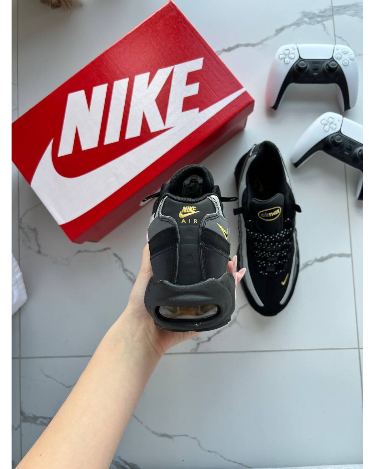 Nike Air Max 95 Black Grey Yellow