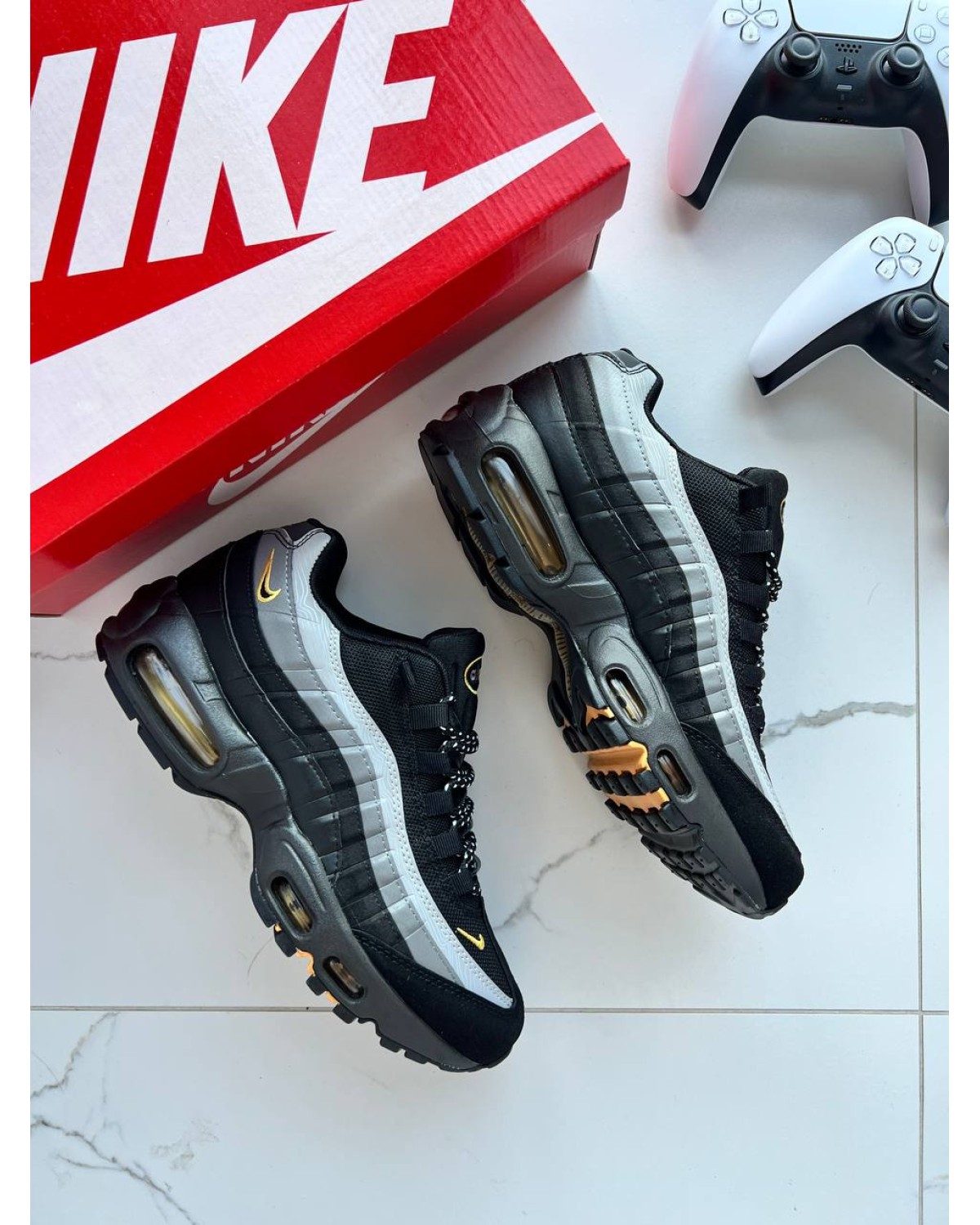 Nike Air Max 95 Black Grey Yellow