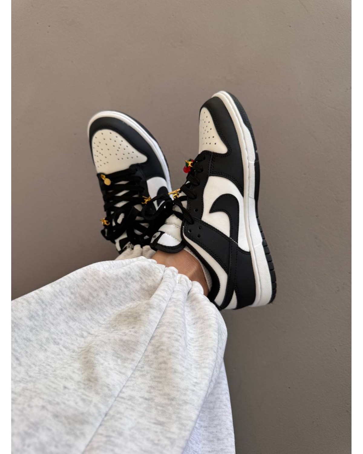 Nike SB Dunk “BLack/White Cherry Charms”