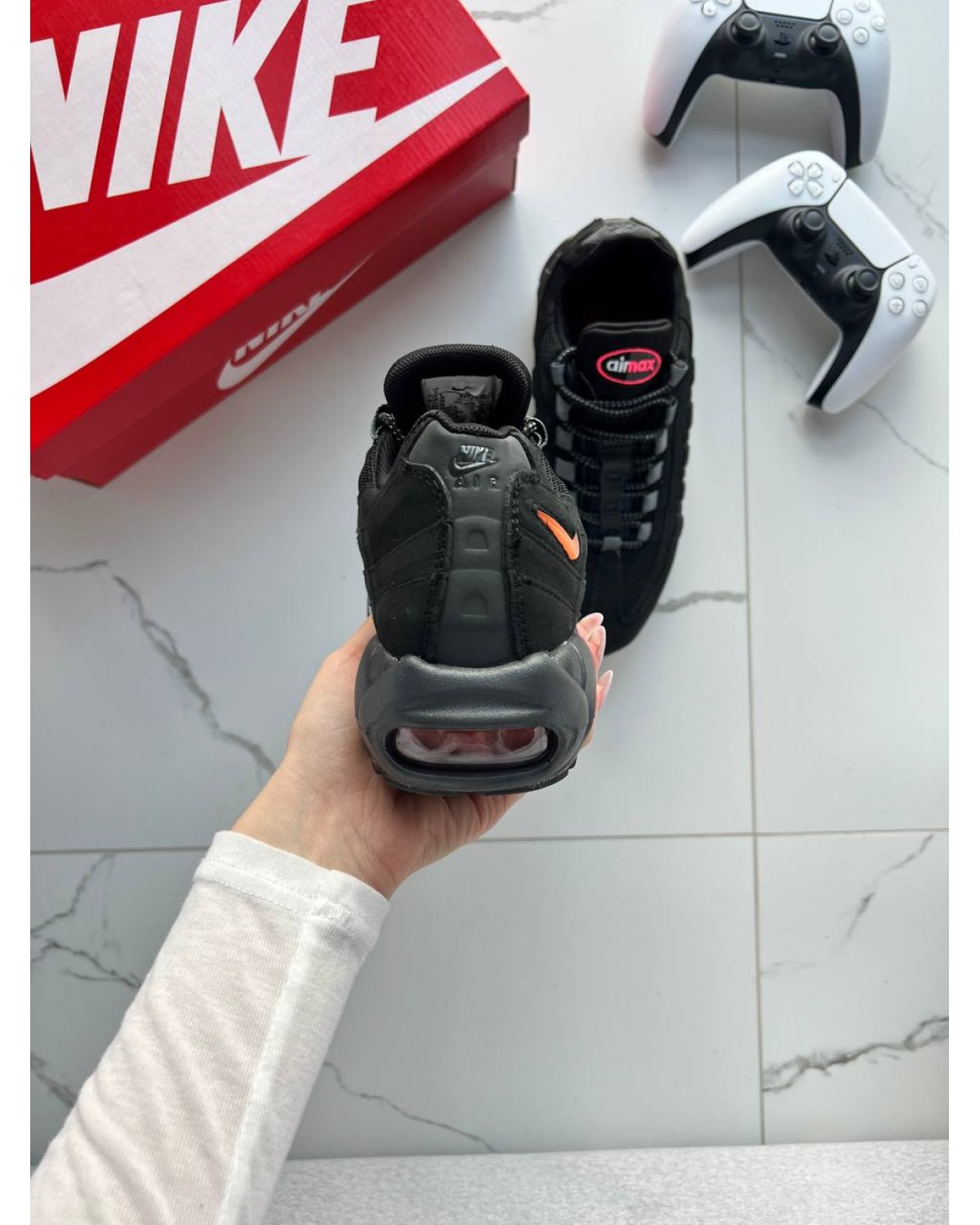 Nike Air Max 95 Black Orange Red