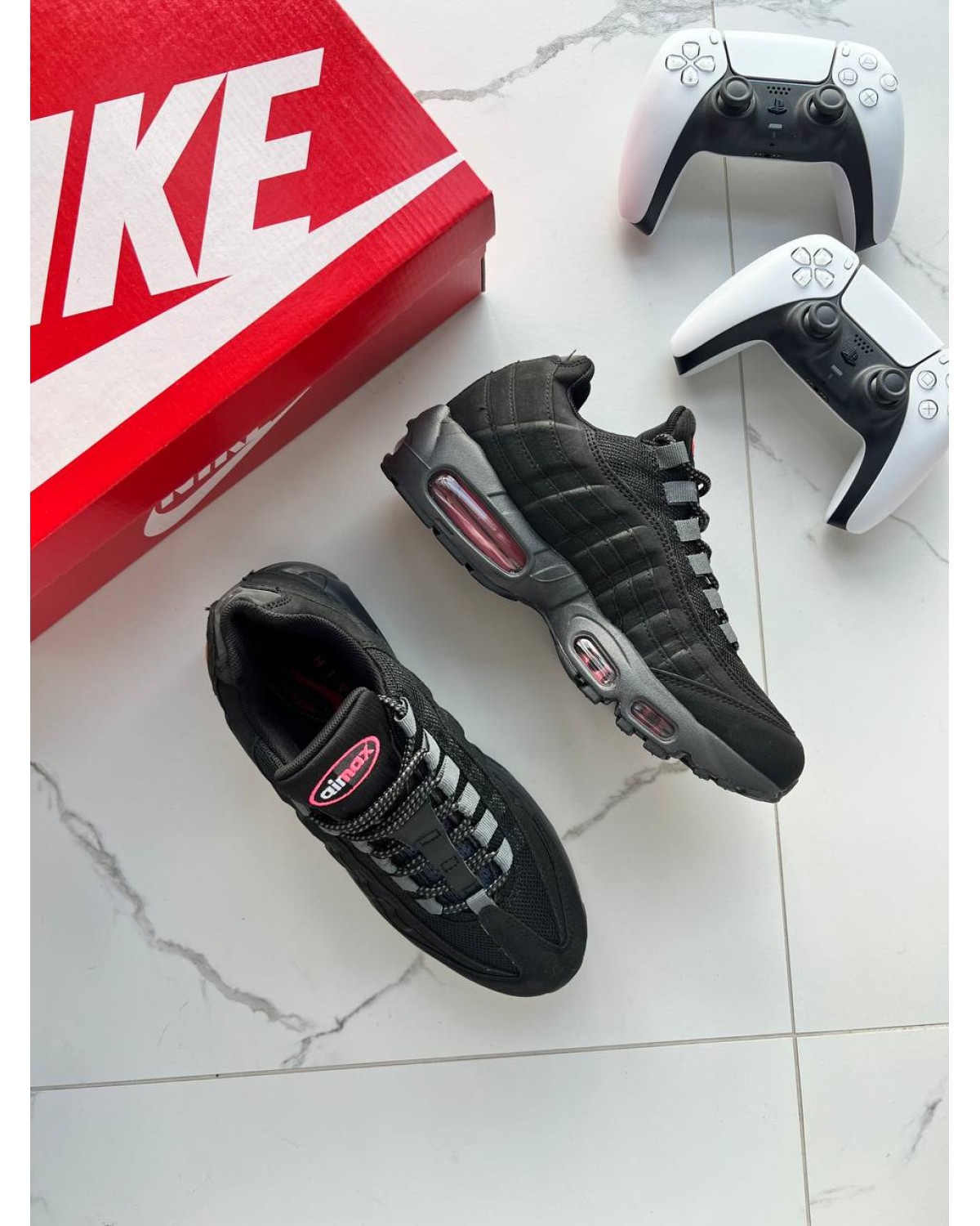 Nike Air Max 95 Black Orange Red