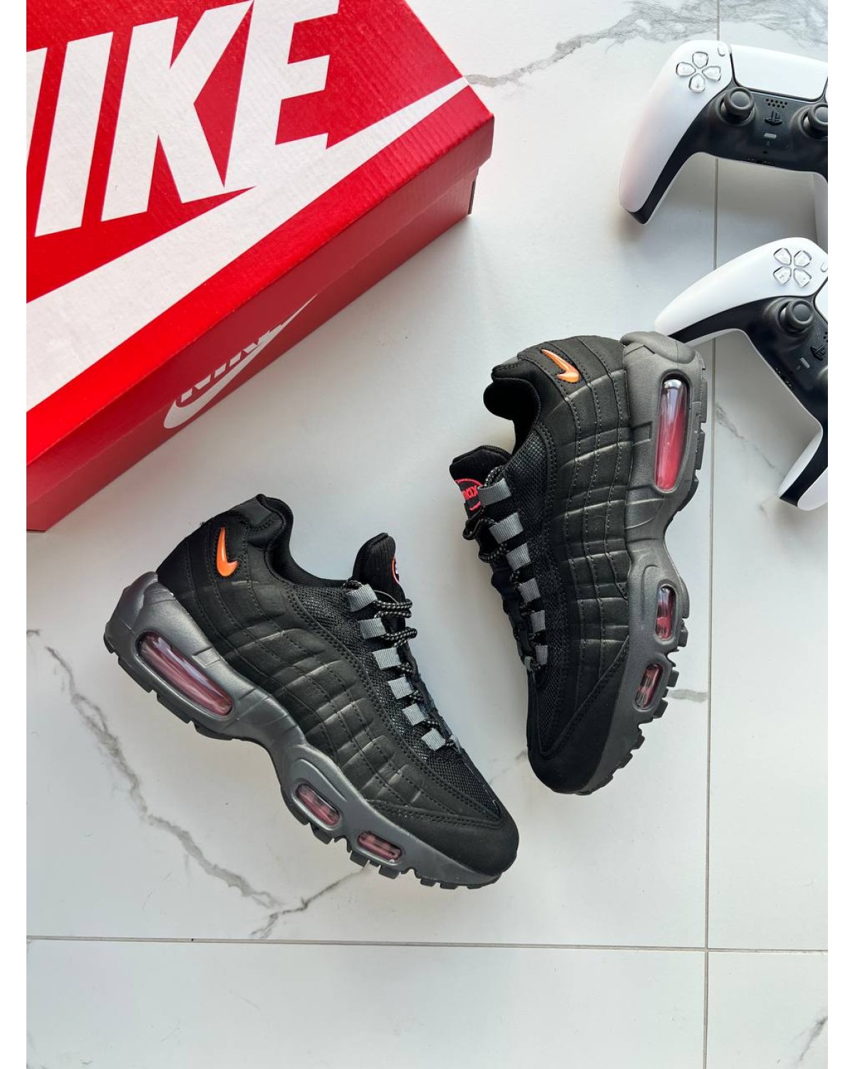 Nike Air Max 95 Black Orange Red