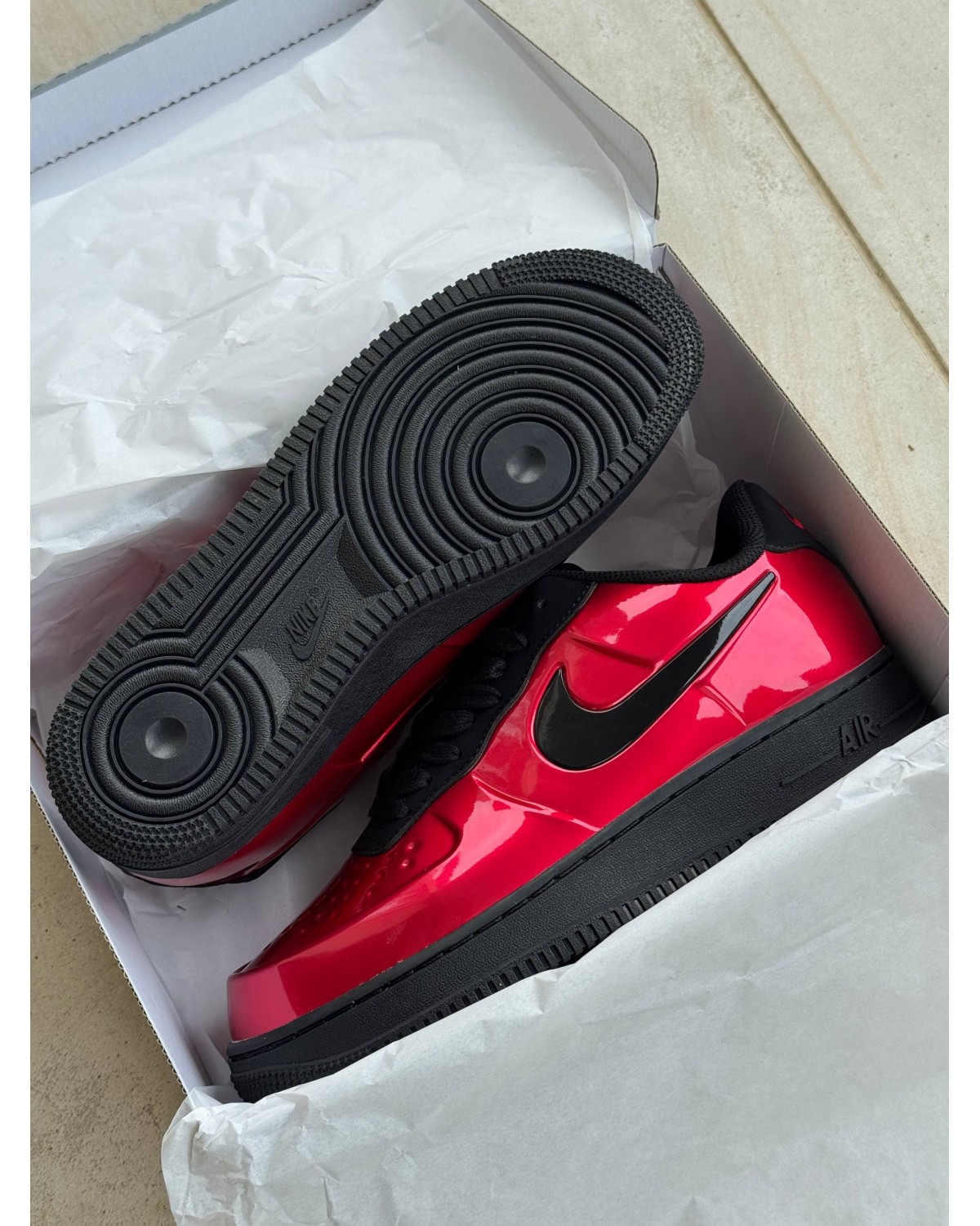 Nike Air Force 1 “Foamposite Red”