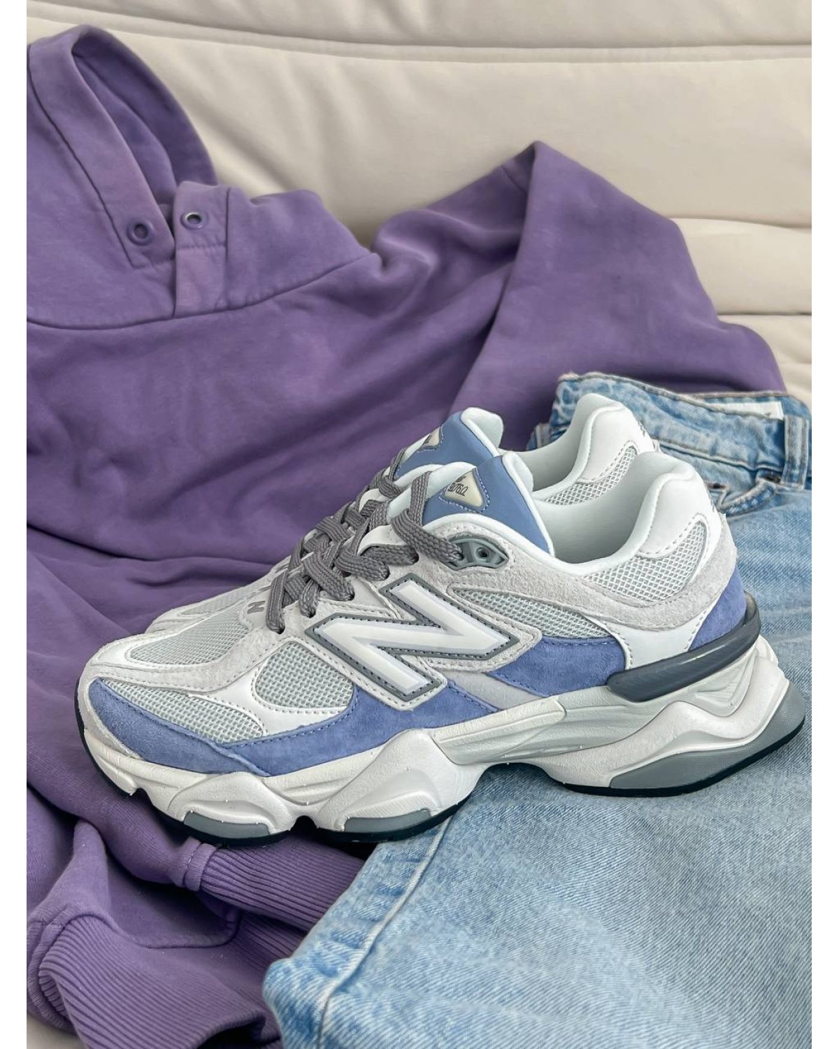 New Balance 9060 White/Violet