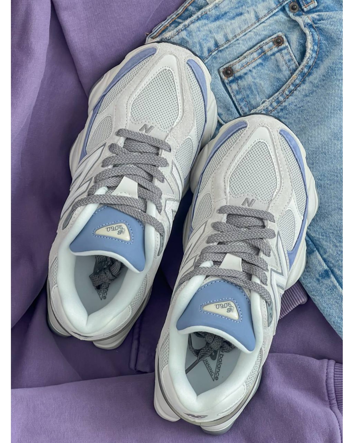 New Balance 9060 White/Violet