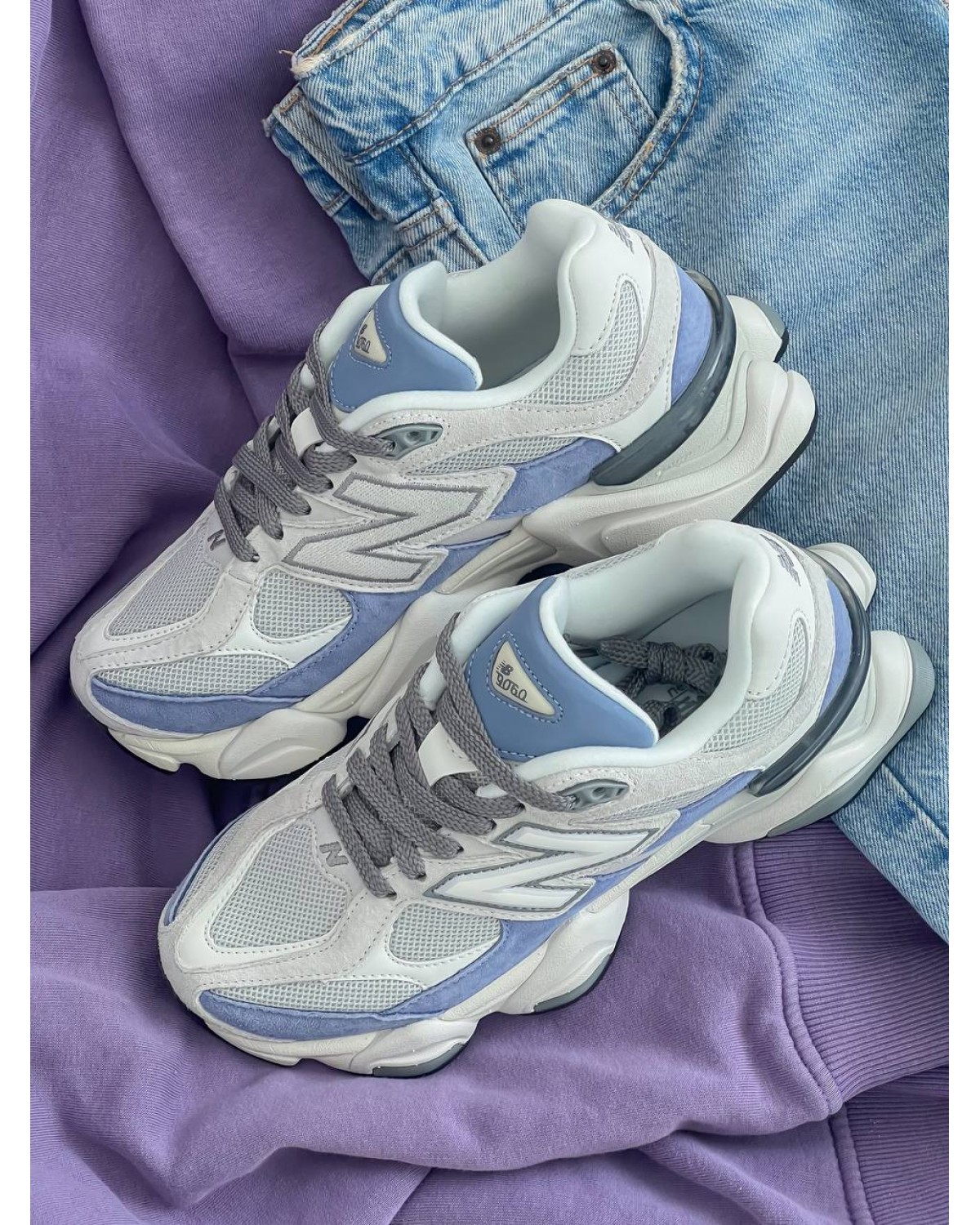 New Balance 9060 White/Violet