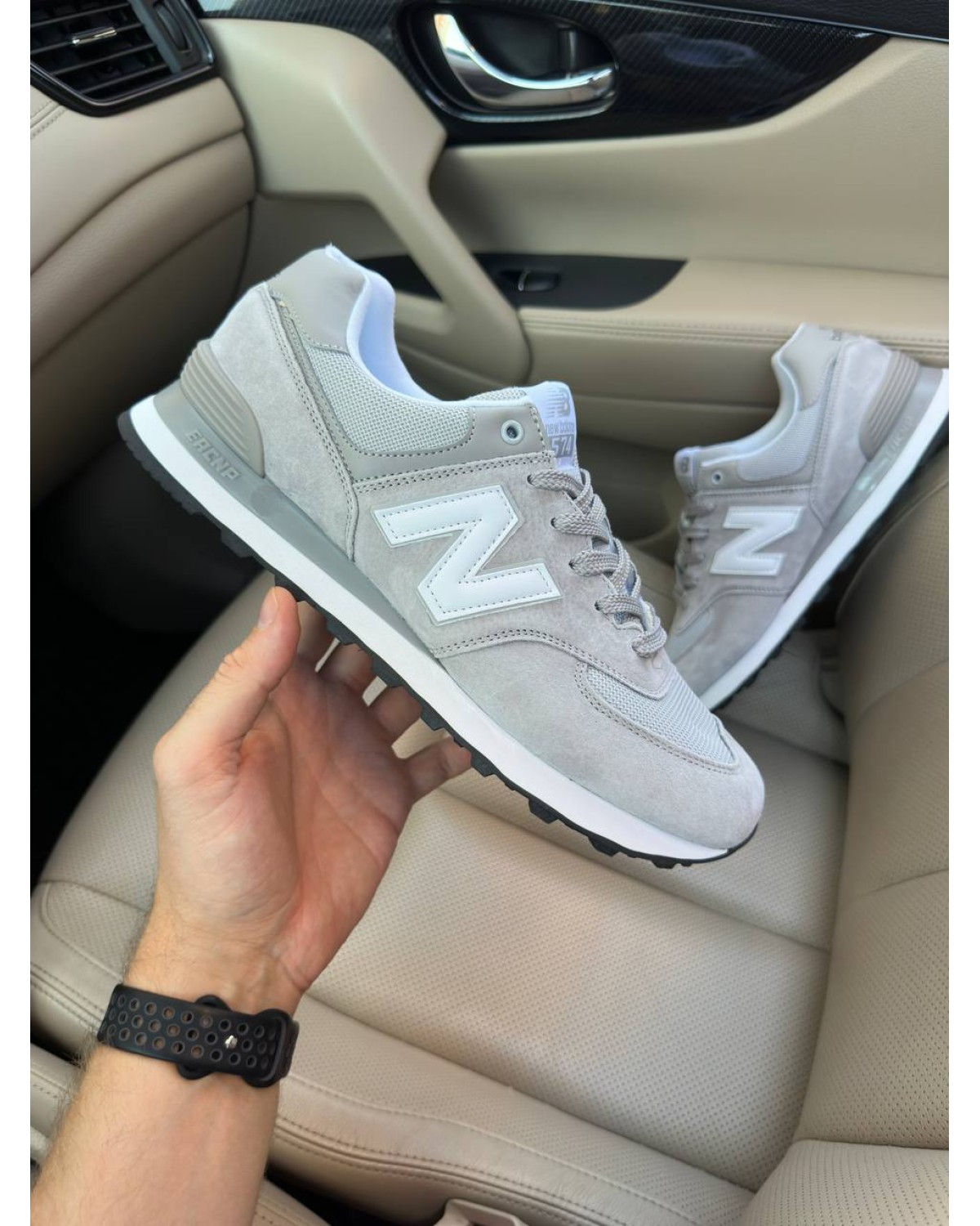 New Balance 574 Light Grey