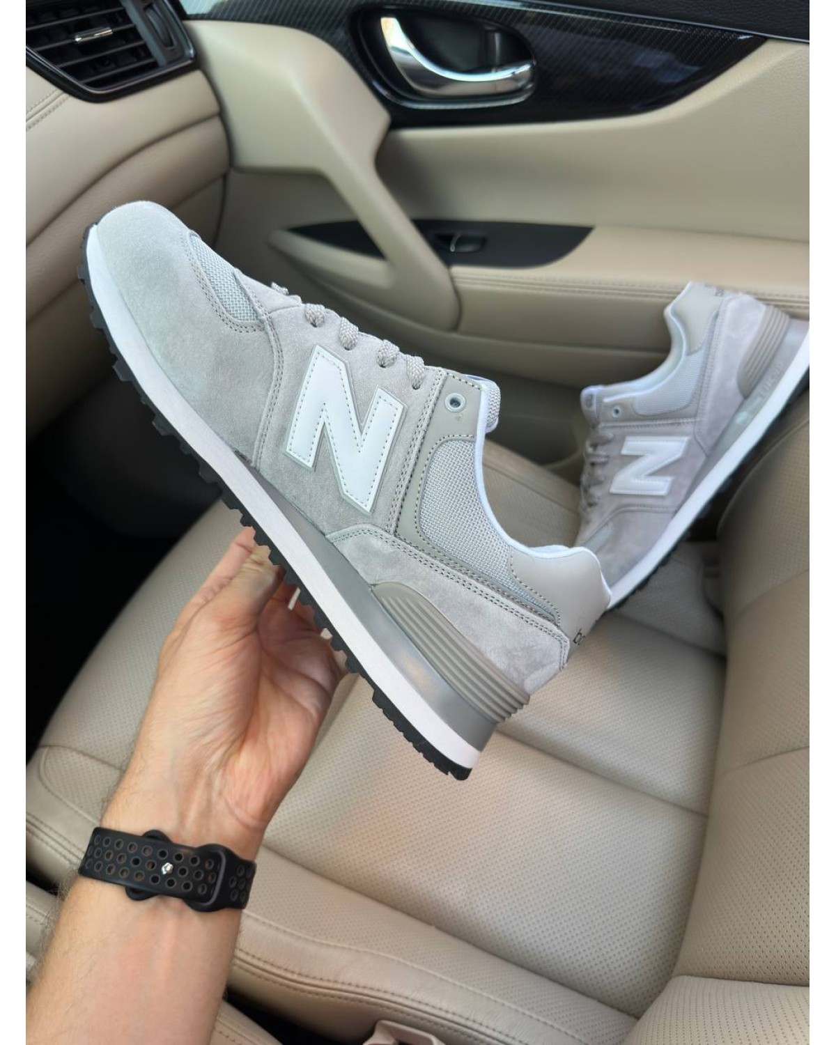 New Balance 574 Light Grey